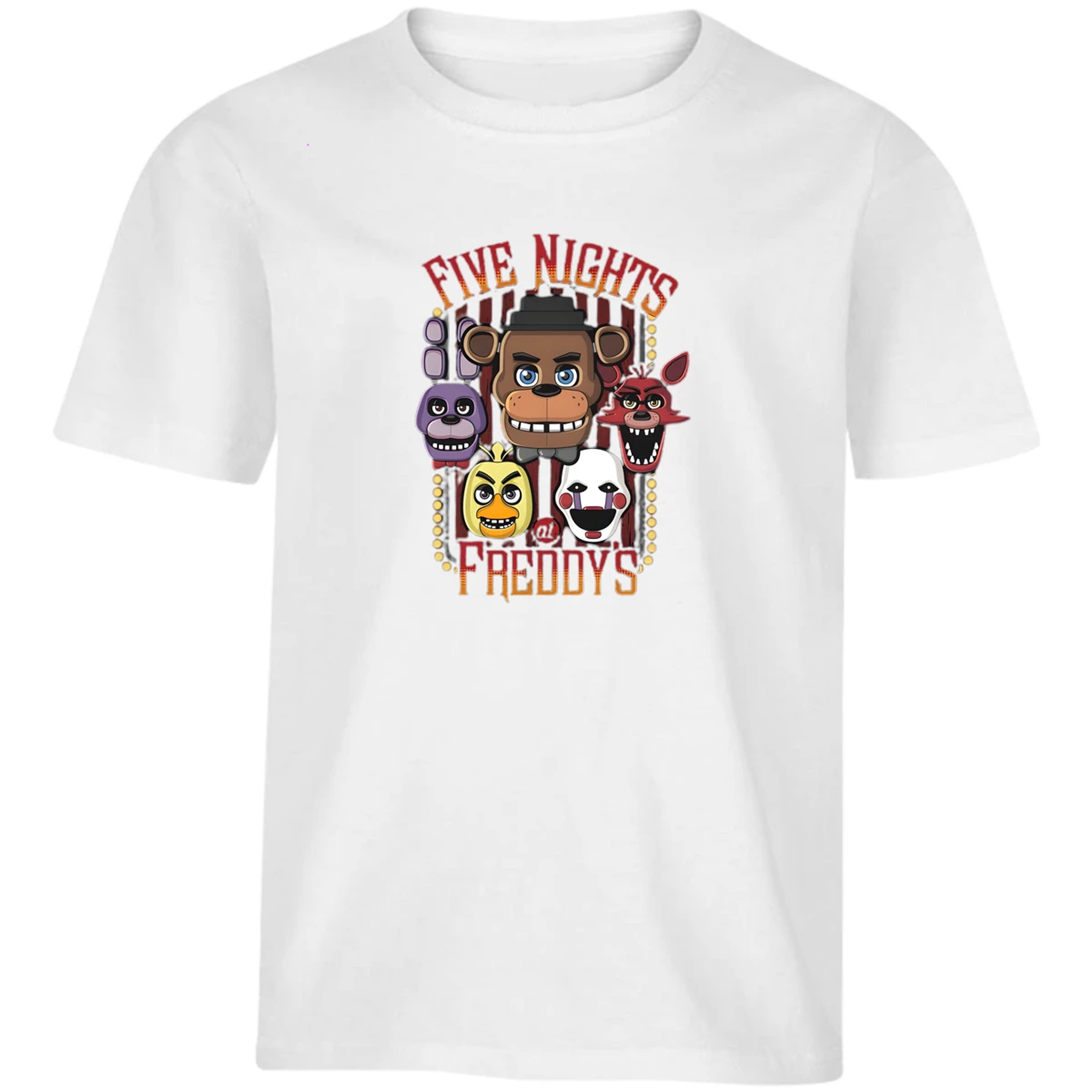 Playera Five Nights At Freddys Five Nights Freddys Fnat 004 para Niño 1