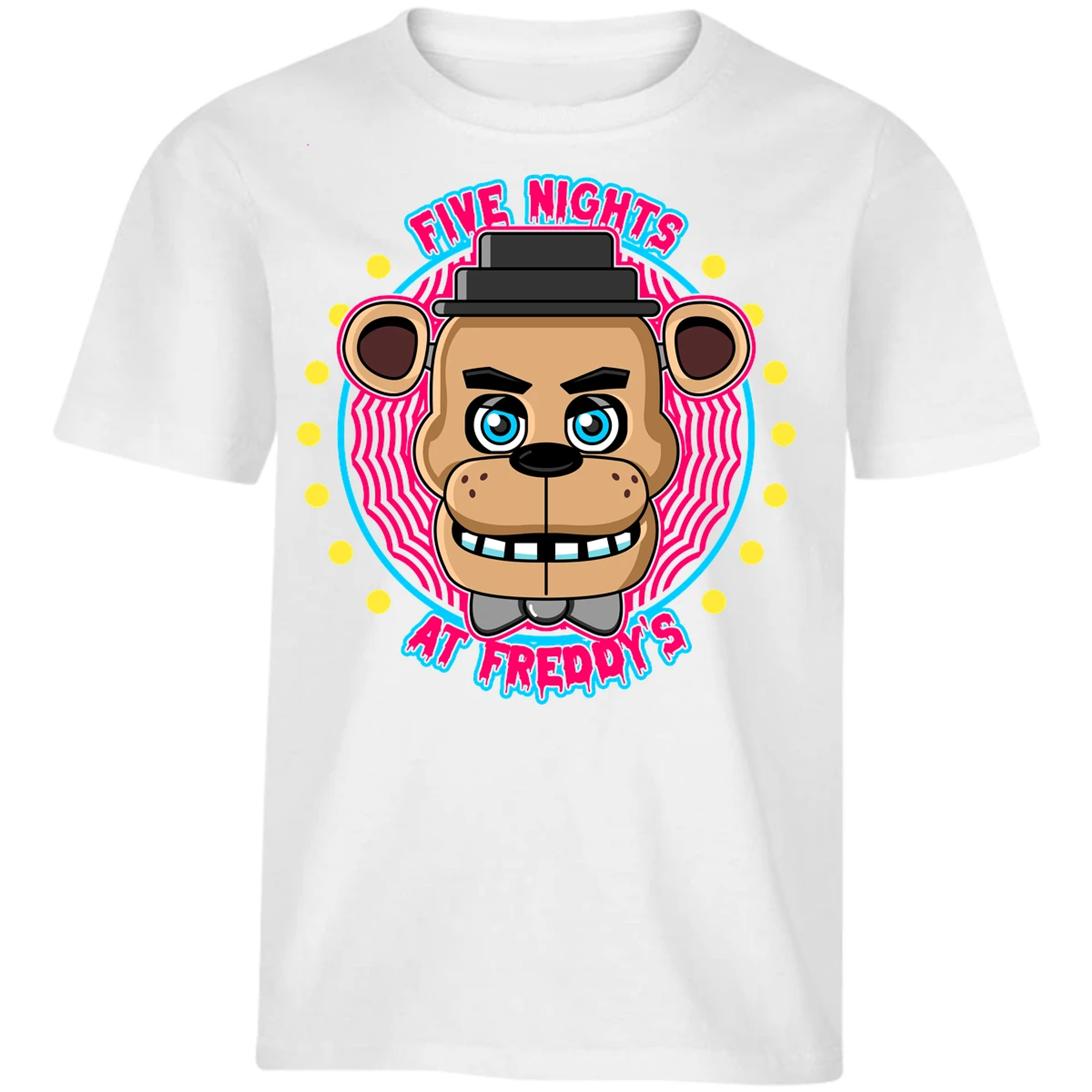 Playera Five Nights At Freddys Five Nights At Freddys Fnat 001 para Niño 1