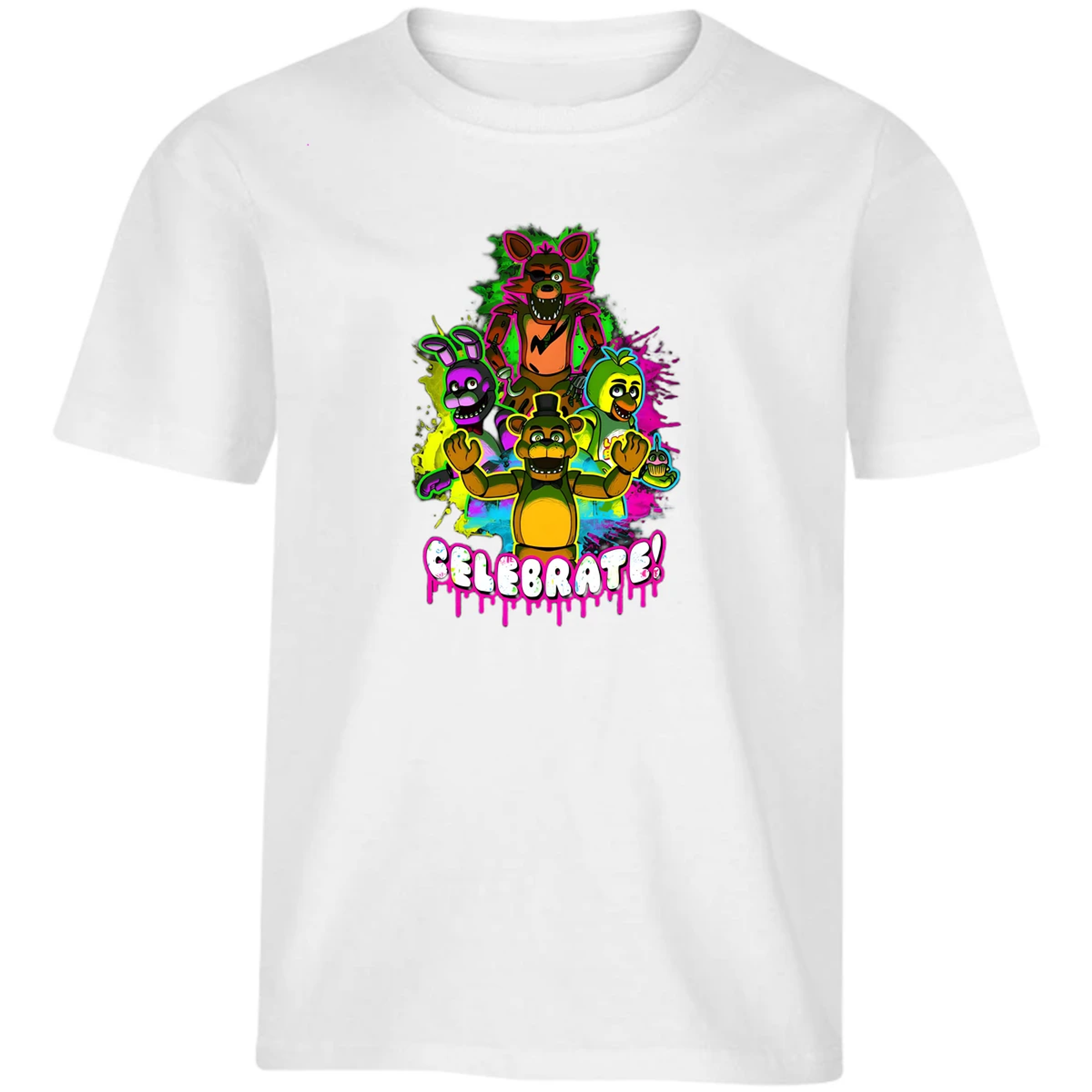 Playera Five Nights At Freddys Five Nights Freddys Fnat 002 para Niño 1