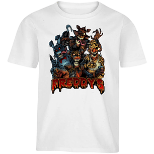 Playera Five Nights At Freddys Five Nights Freddys Fnat 003 para Niño