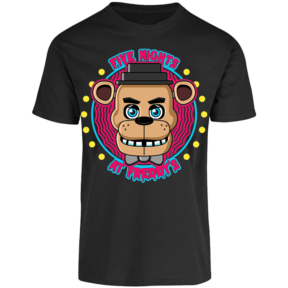 Playera Five Nights At Freddys Five Nights At Freddys Fnat 001 para Adulto 27