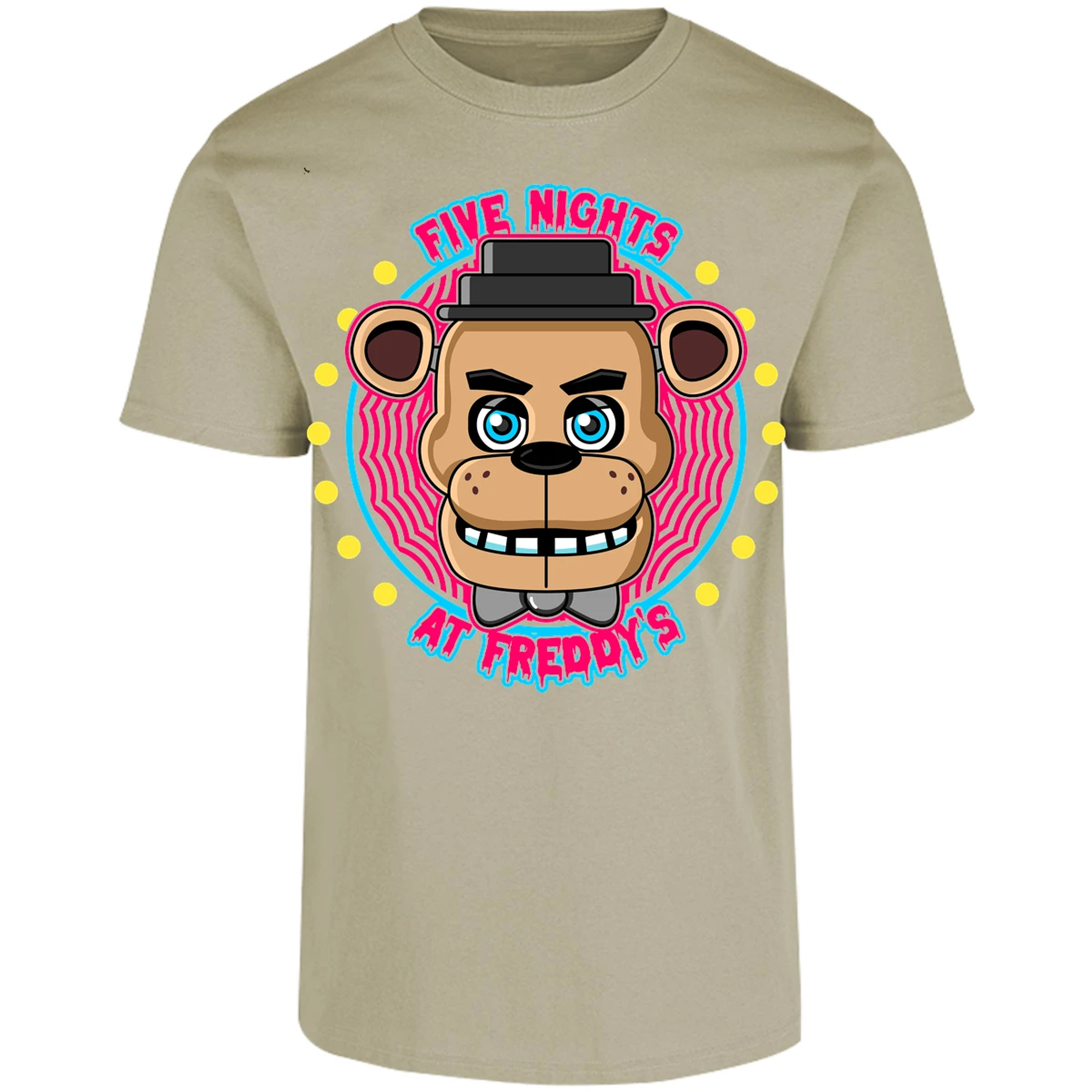Playera Five Nights At Freddys Five Nights At Freddys Fnat 001 para Adulto 10