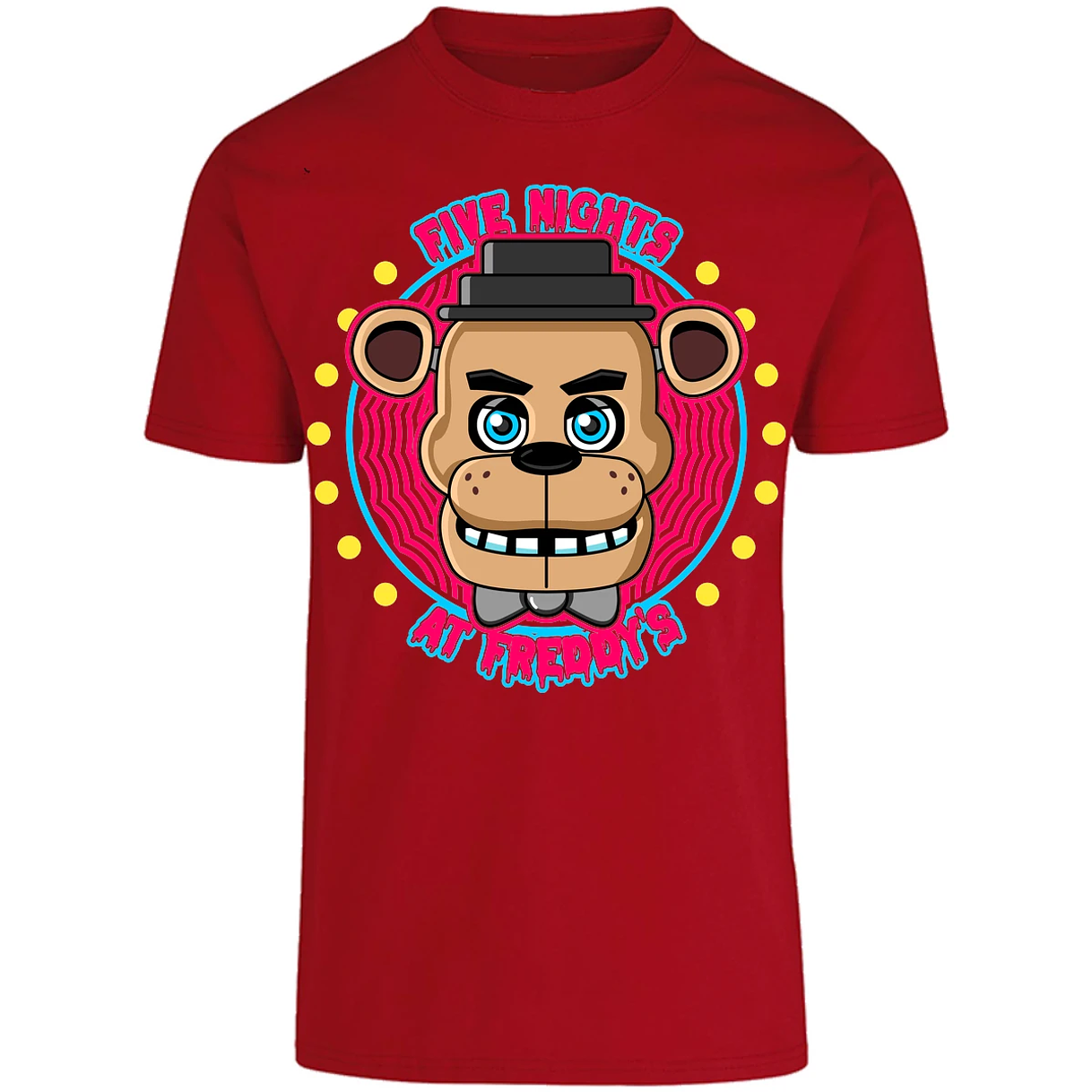 Playera Five Nights At Freddys Five Nights At Freddys Fnat 001 para Adulto 20