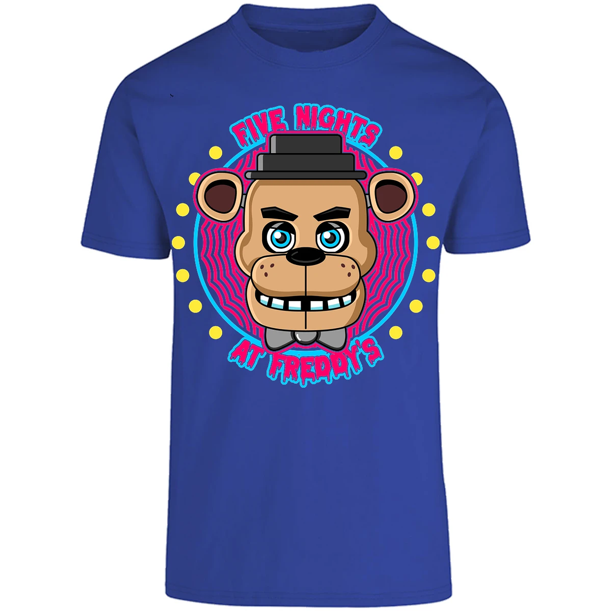 Playera Five Nights At Freddys Five Nights At Freddys Fnat 001 para Adulto 17