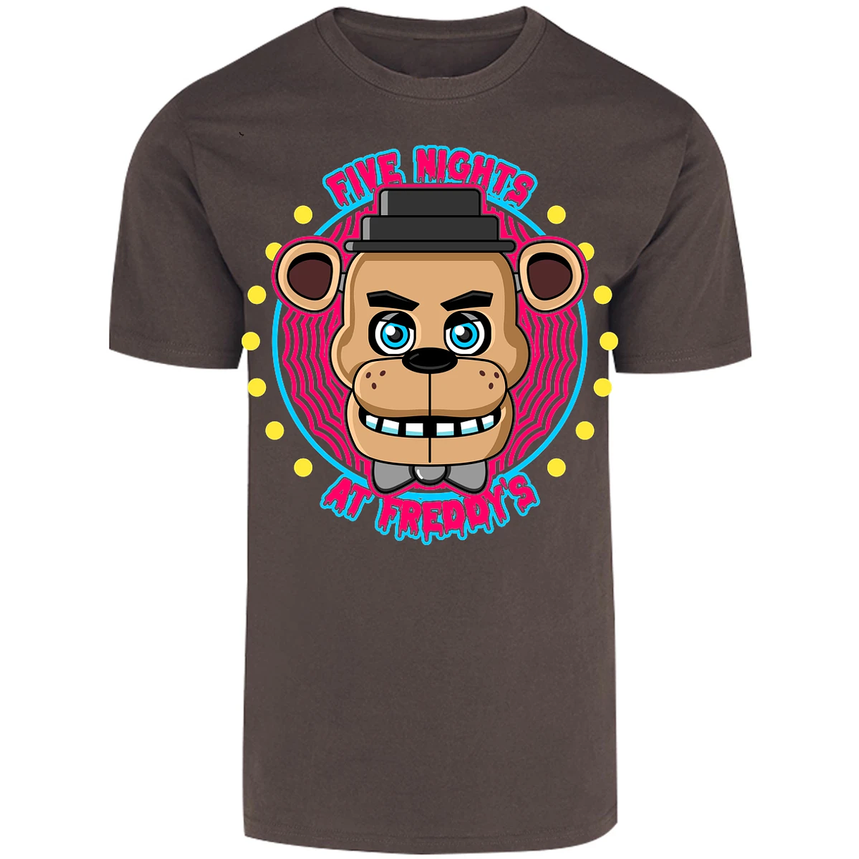 Playera Five Nights At Freddys Five Nights At Freddys Fnat 001 para Adulto 5