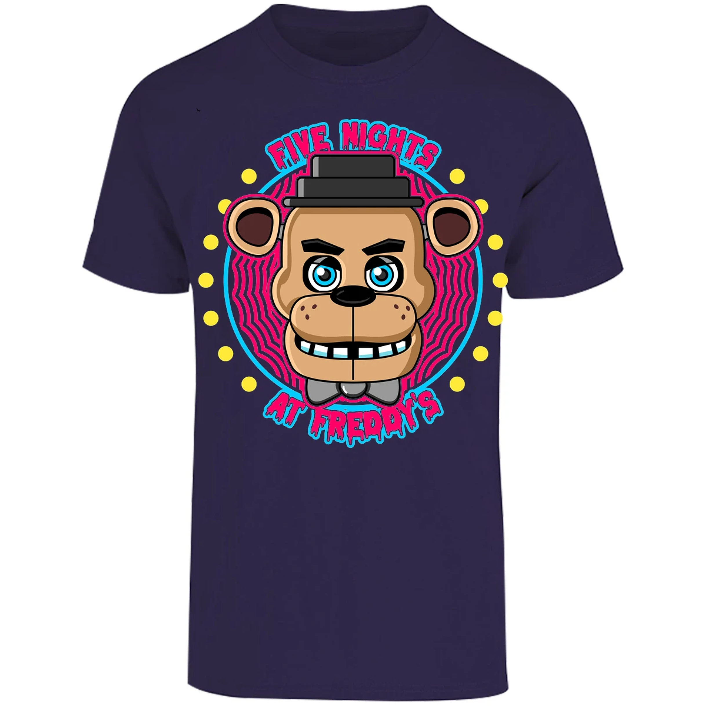 Playera Five Nights At Freddys Five Nights At Freddys Fnat 001 para Adulto 26
