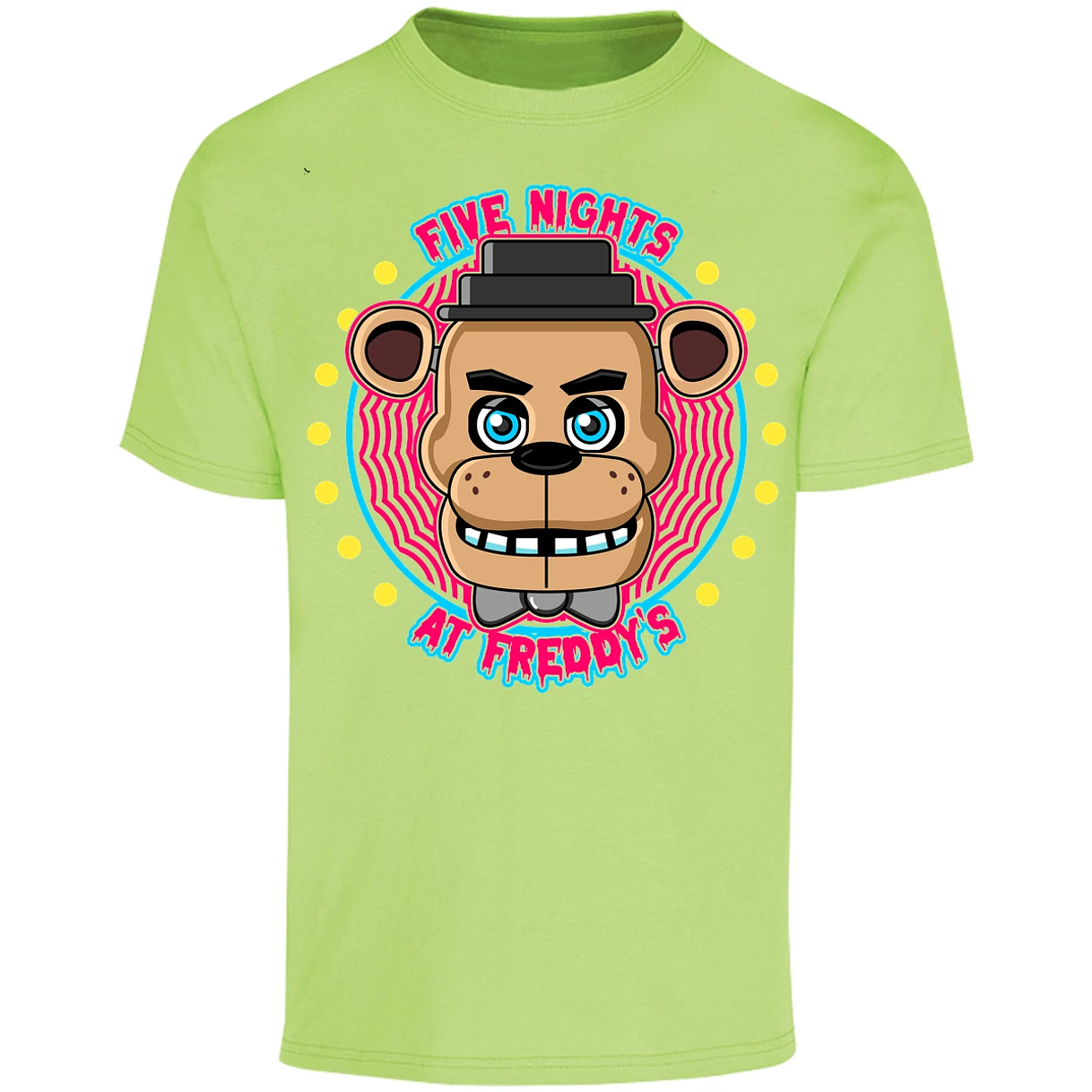 Playera Five Nights At Freddys Five Nights At Freddys Fnat 001 para Adulto 18