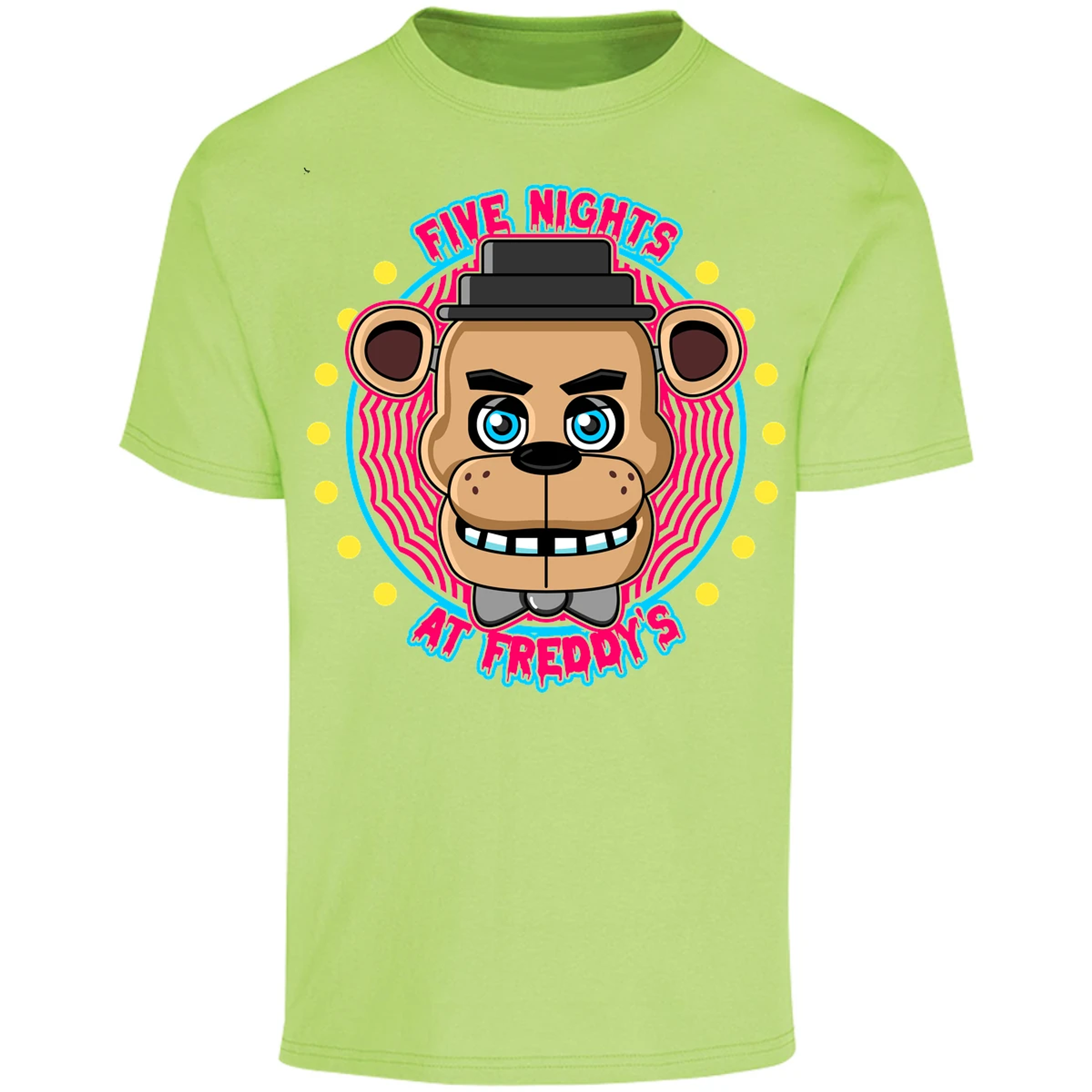 Playera Five Nights At Freddys Five Nights At Freddys Fnat 001 para Adulto 18