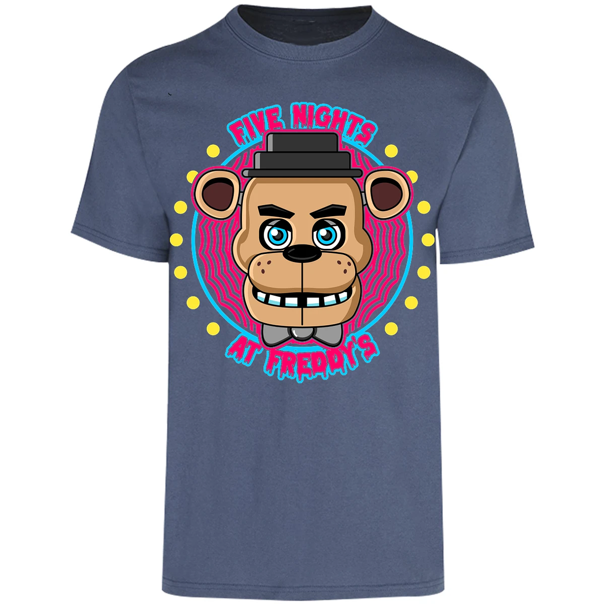 Playera Five Nights At Freddys Five Nights At Freddys Fnat 001 para Adulto 19