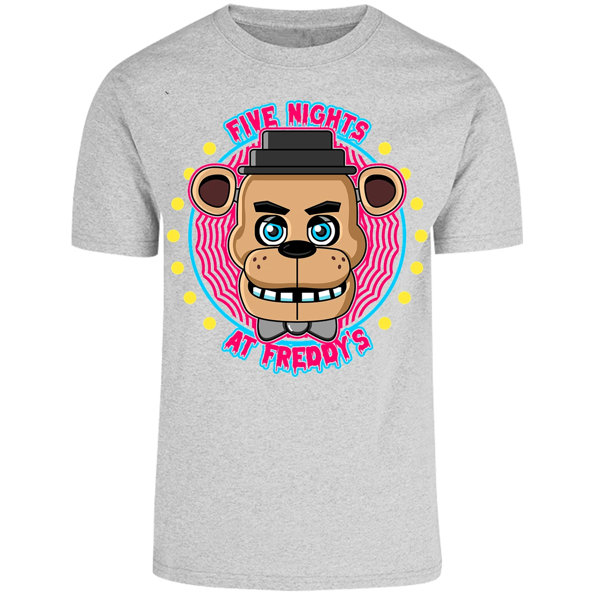 Playera Five Nights At Freddys Five Nights At Freddys Fnat 001 para Adulto 30