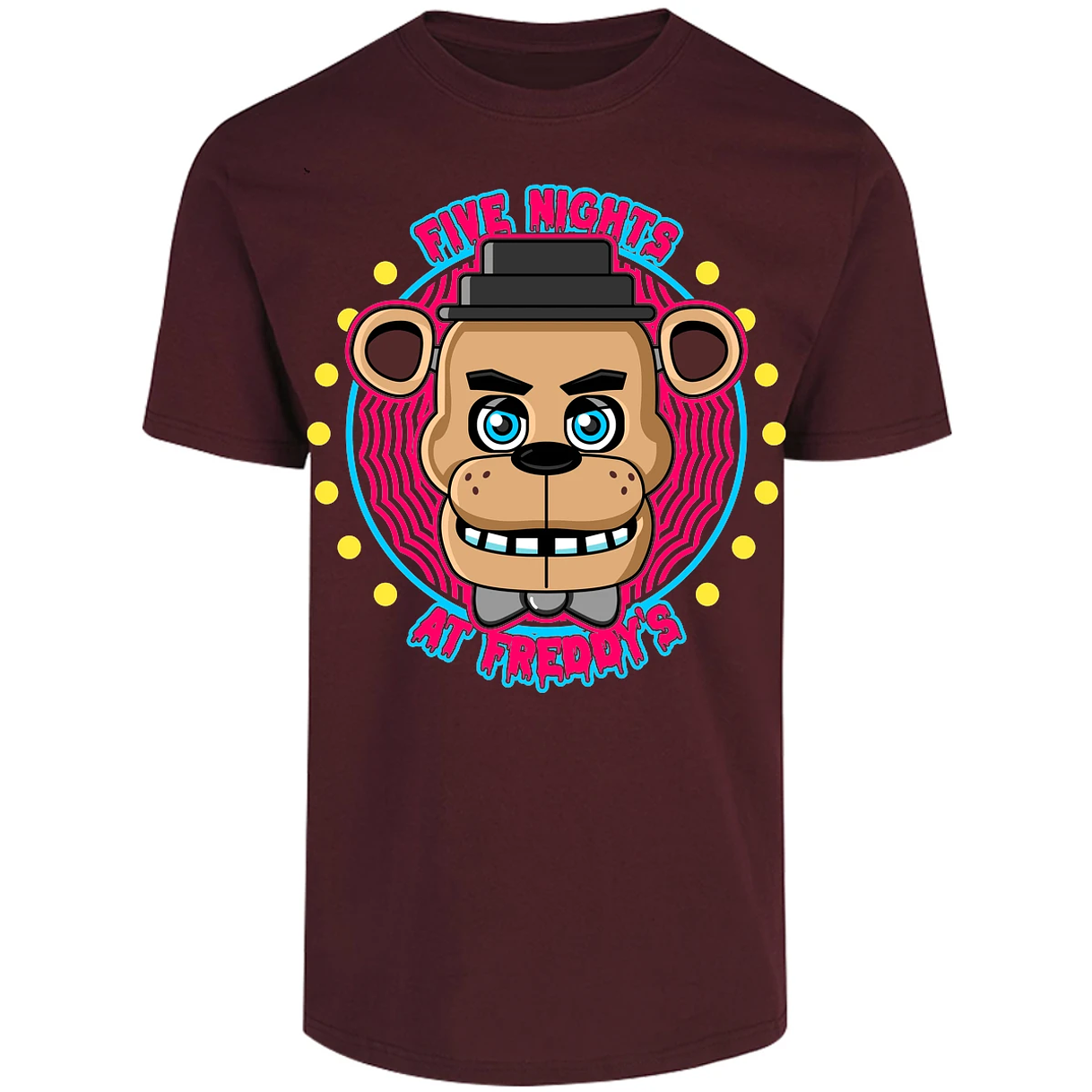 Playera Five Nights At Freddys Five Nights At Freddys Fnat 001 para Adulto 8