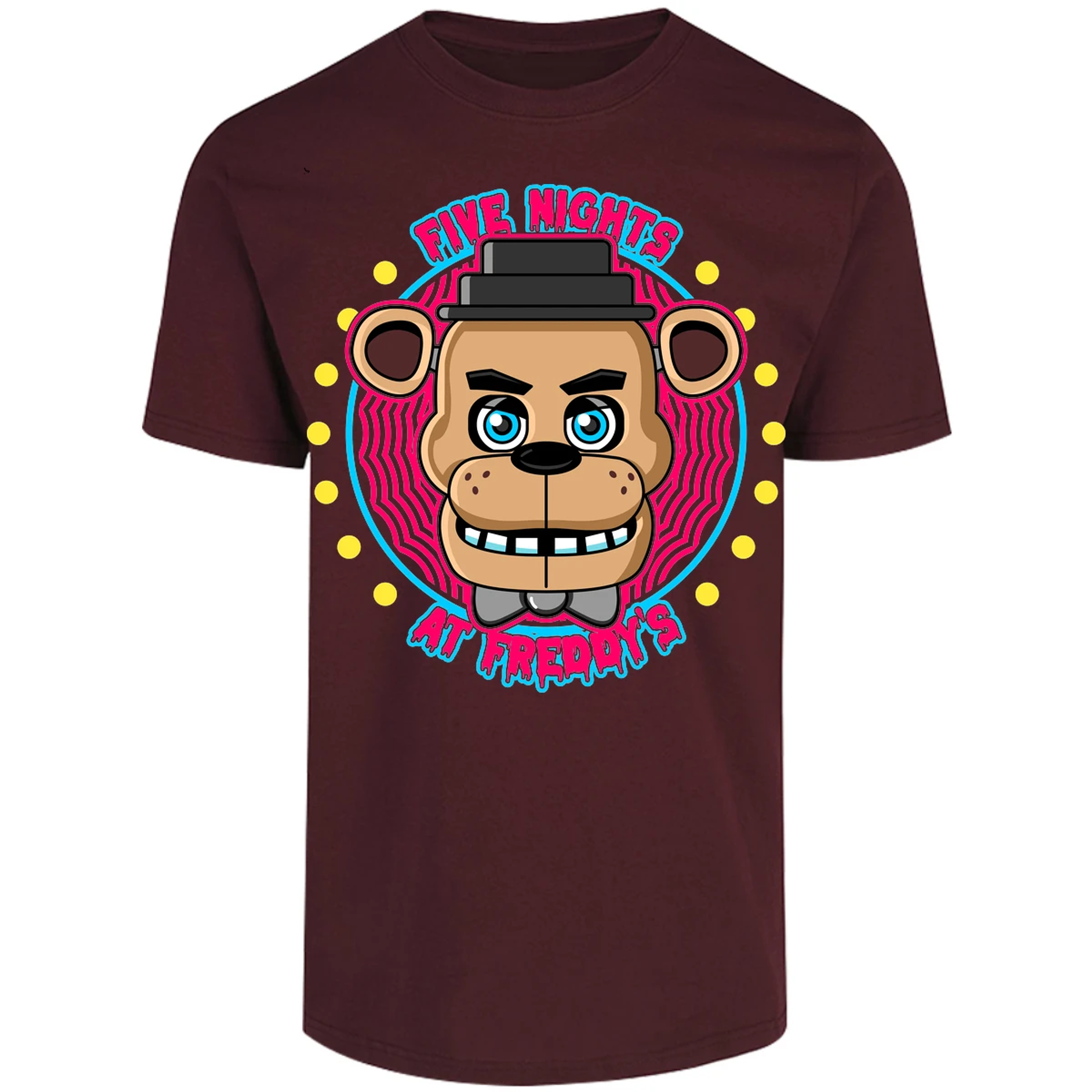 Playera Five Nights At Freddys Five Nights At Freddys Fnat 001 para Adulto 8