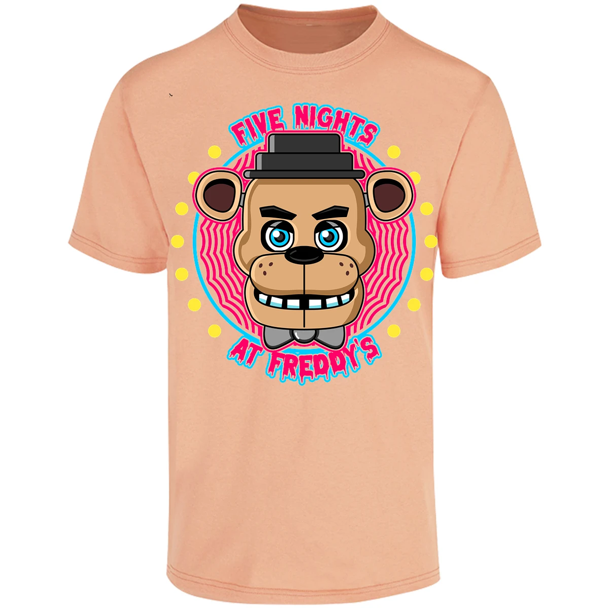 Playera Five Nights At Freddys Five Nights At Freddys Fnat 001 para Adulto 23