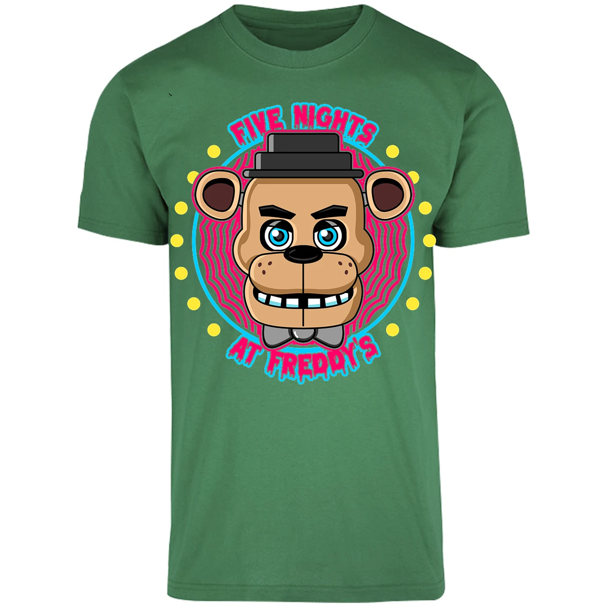 Playera Five Nights At Freddys Five Nights At Freddys Fnat 001 para Adulto 15