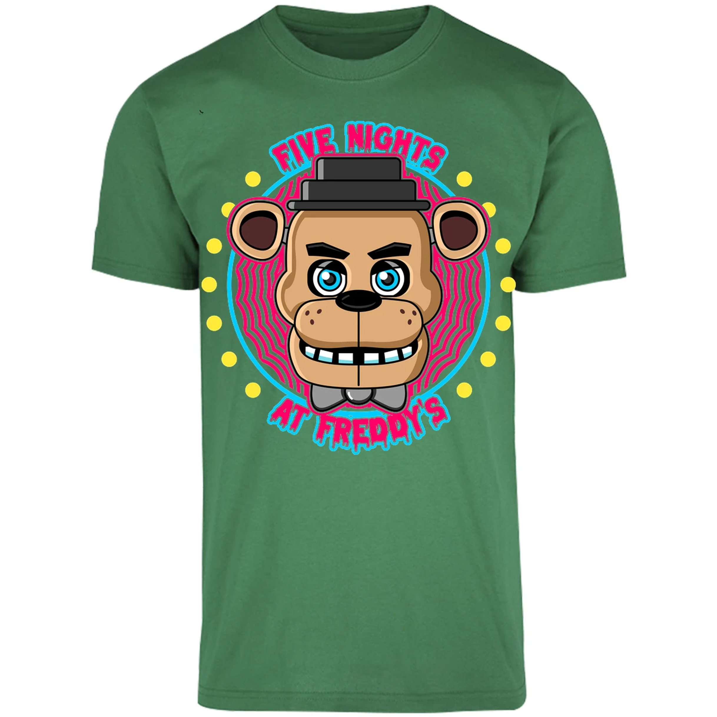 Playera Five Nights At Freddys Five Nights At Freddys Fnat 001 para Adulto 15