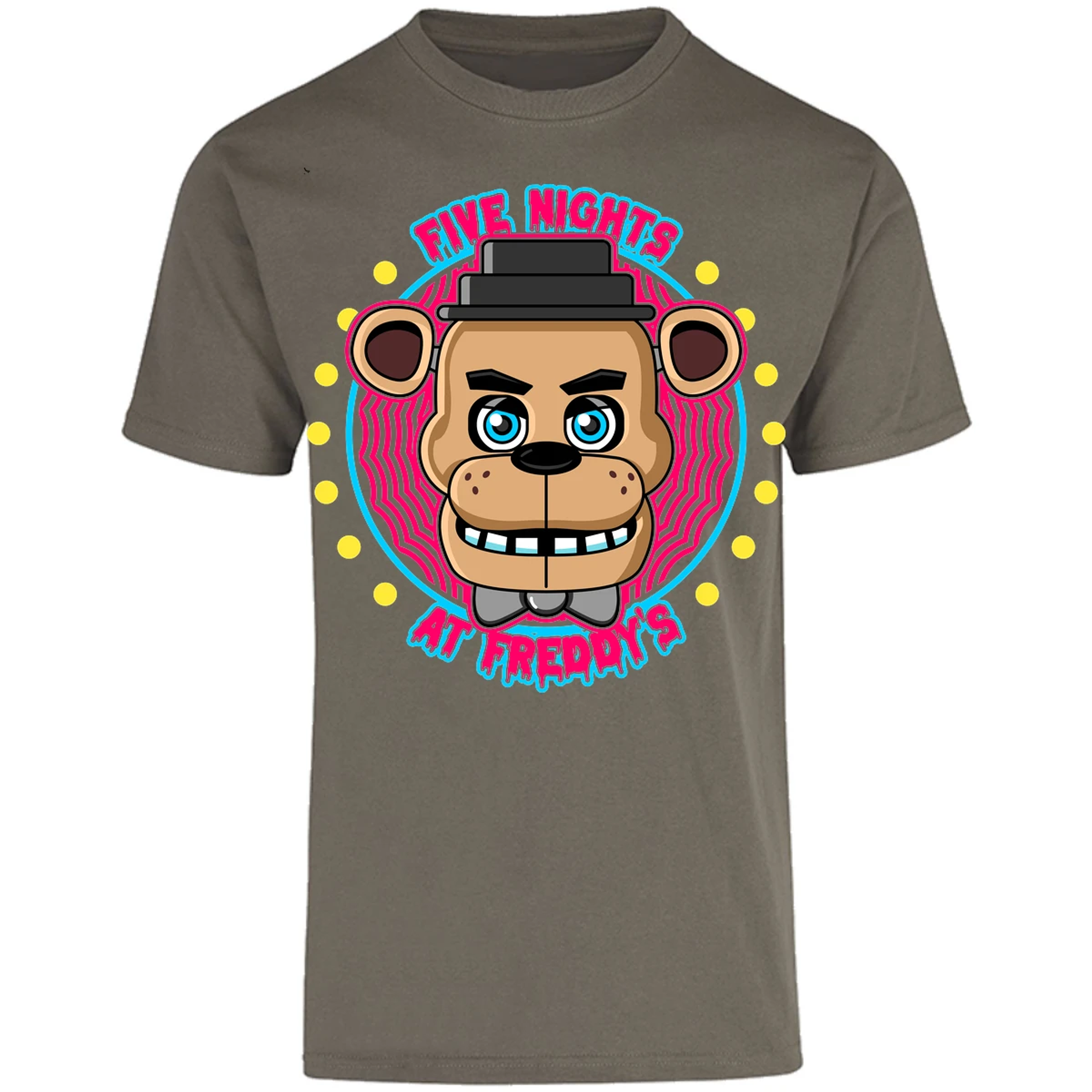 Playera Five Nights At Freddys Five Nights At Freddys Fnat 001 para Adulto 21
