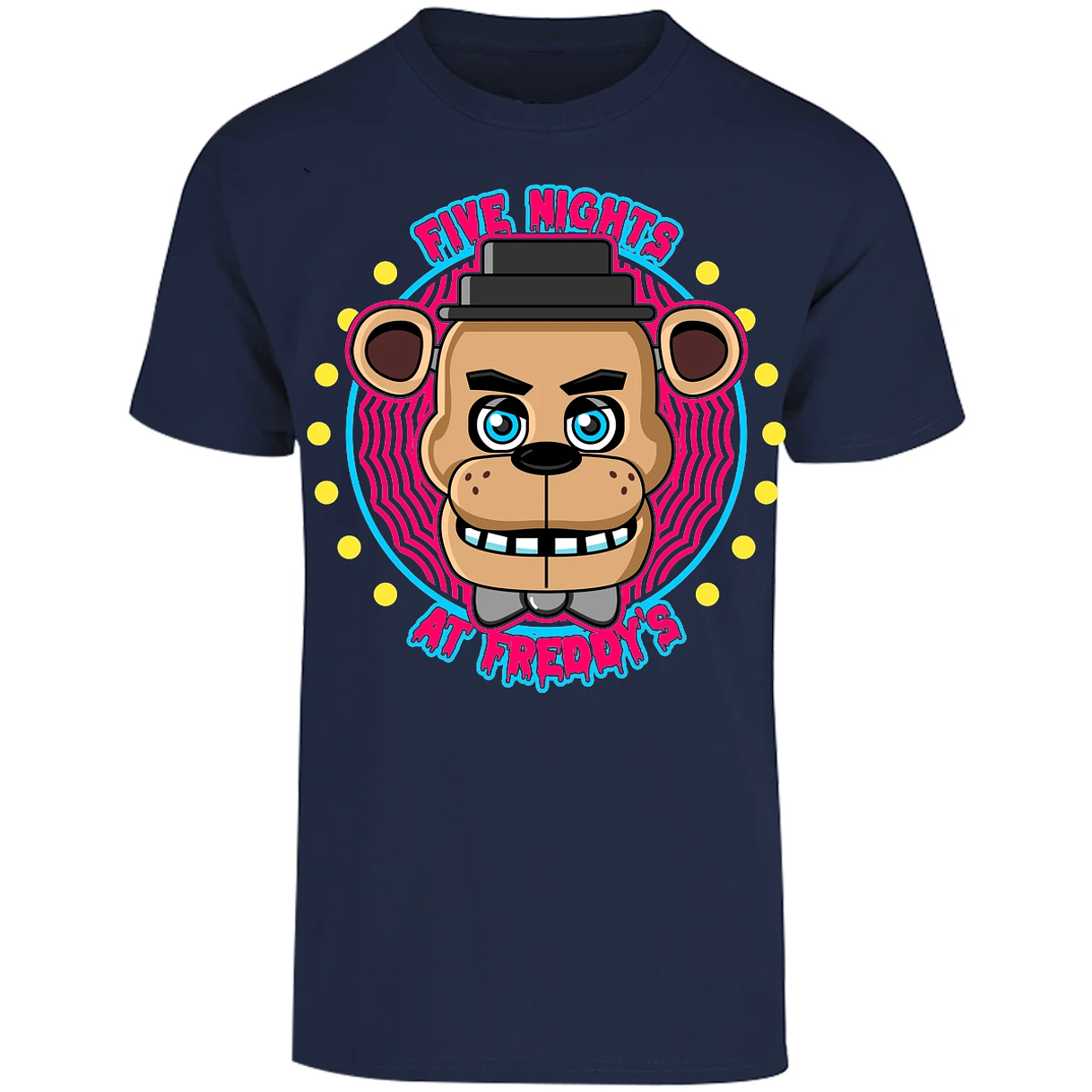 Playera Five Nights At Freddys Five Nights At Freddys Fnat 001 para Adulto 6