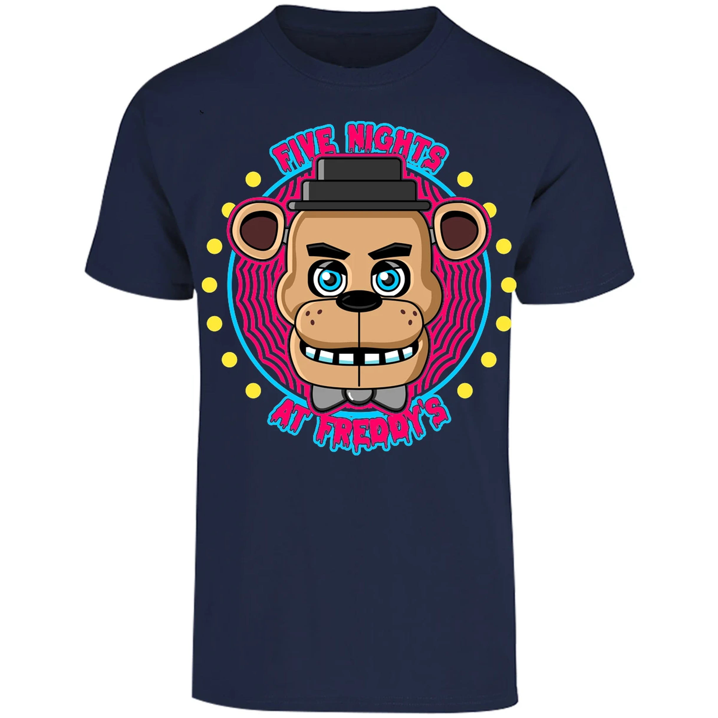 Playera Five Nights At Freddys Five Nights At Freddys Fnat 001 para Adulto 6