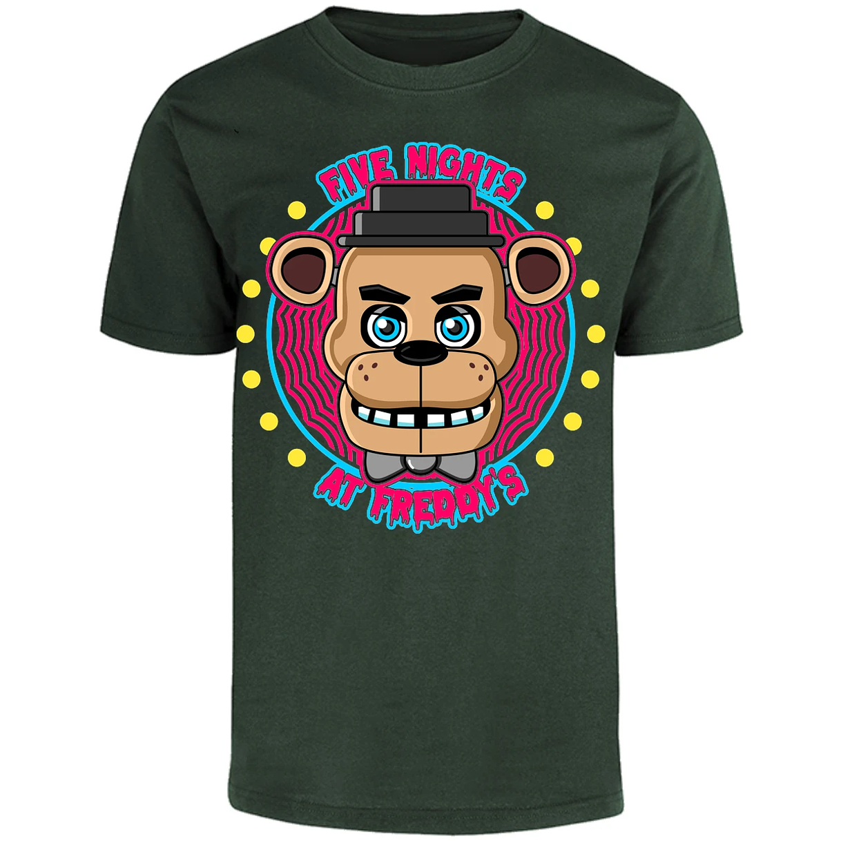 Playera Five Nights At Freddys Five Nights At Freddys Fnat 001 para Adulto 25