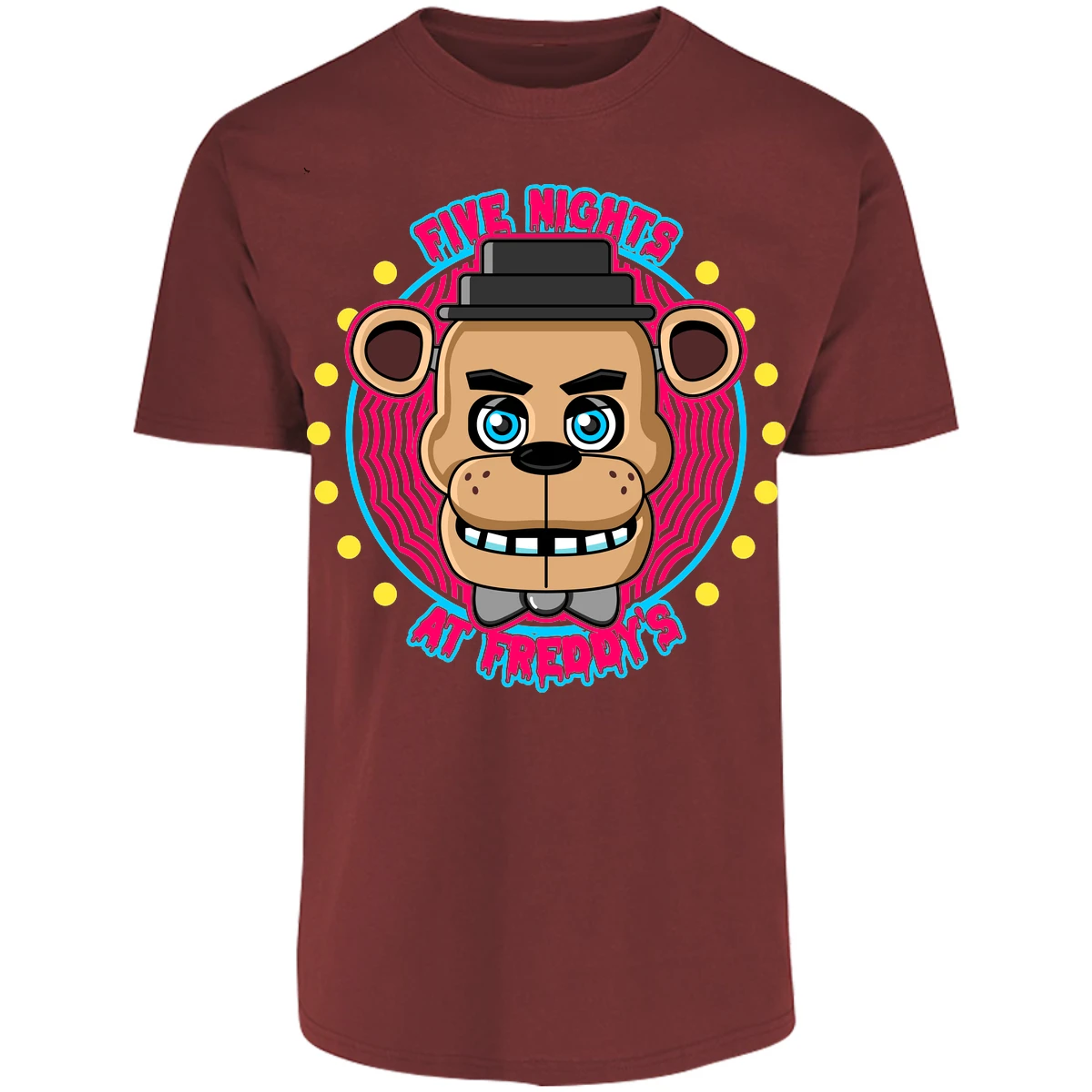 Playera Five Nights At Freddys Five Nights At Freddys Fnat 001 para Adulto 4