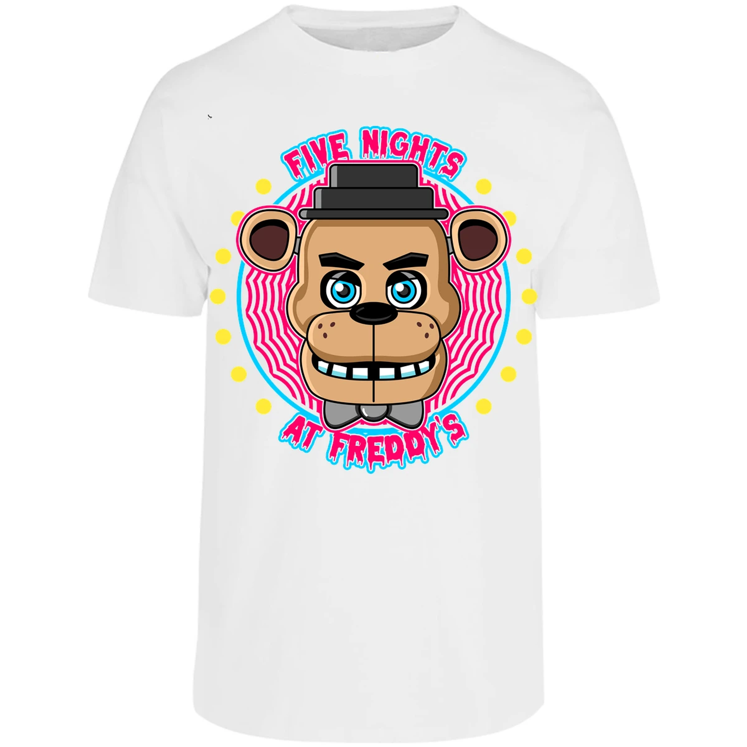 Playera Five Nights At Freddys Five Nights At Freddys Fnat 001 para Adulto 16