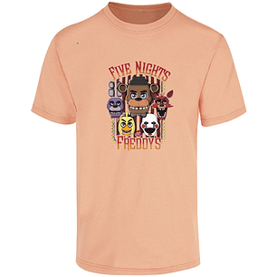 Playera Five Nights At Freddys Five Nights Freddys Fnat 004 para Adulto