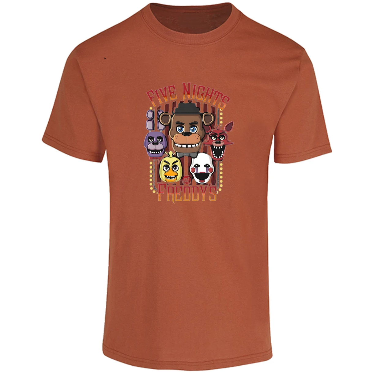 Playera Five Nights At Freddys Five Nights Freddys Fnat 004 para Adulto 4