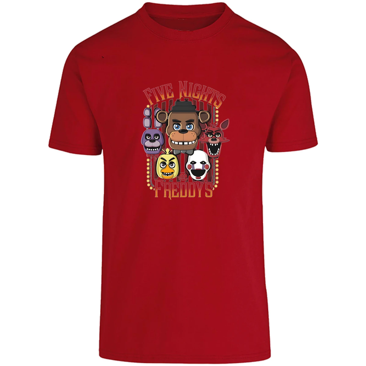 Playera Five Nights At Freddys Five Nights Freddys Fnat 004 para Adulto 6