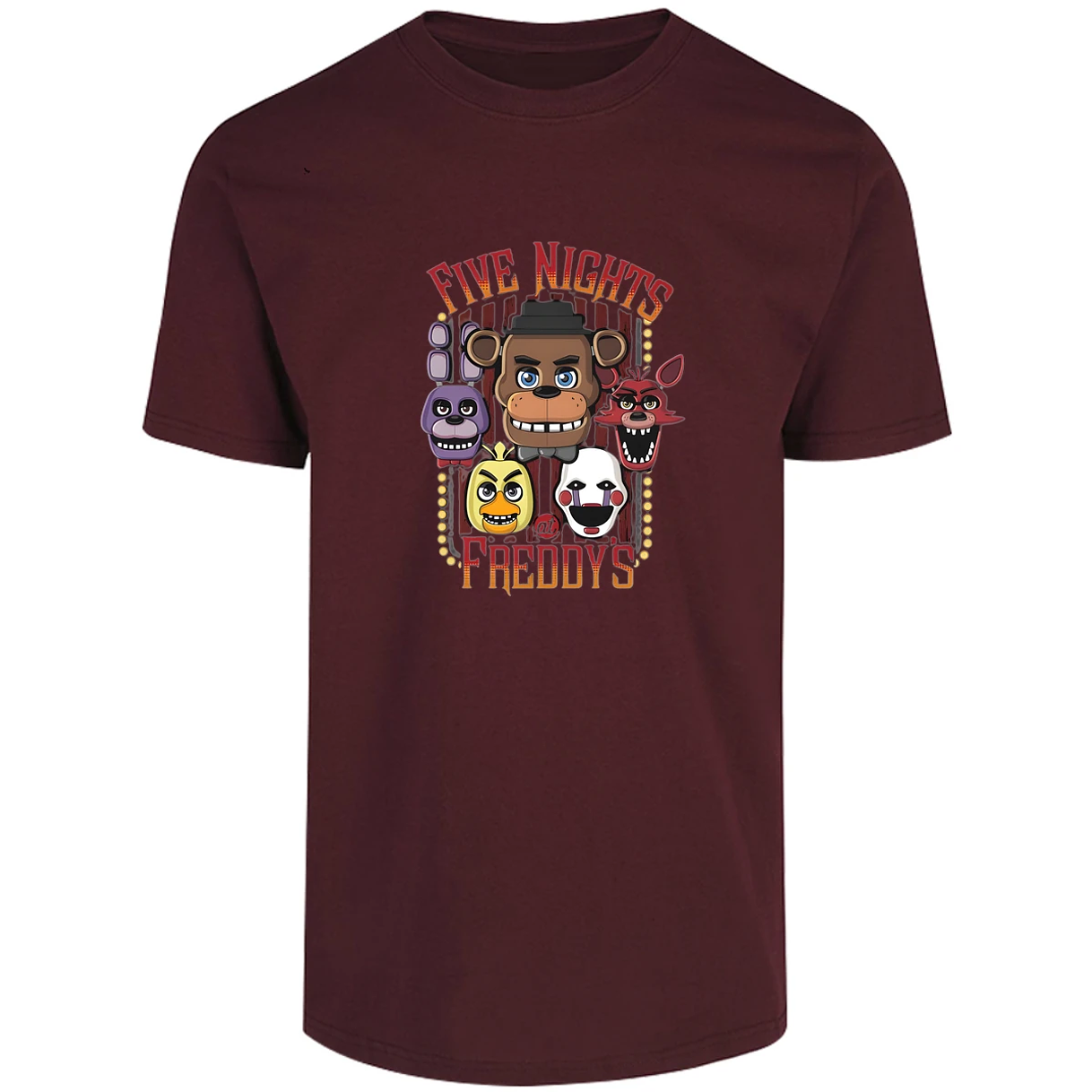 Playera Five Nights At Freddys Five Nights Freddys Fnat 004 para Adulto 7