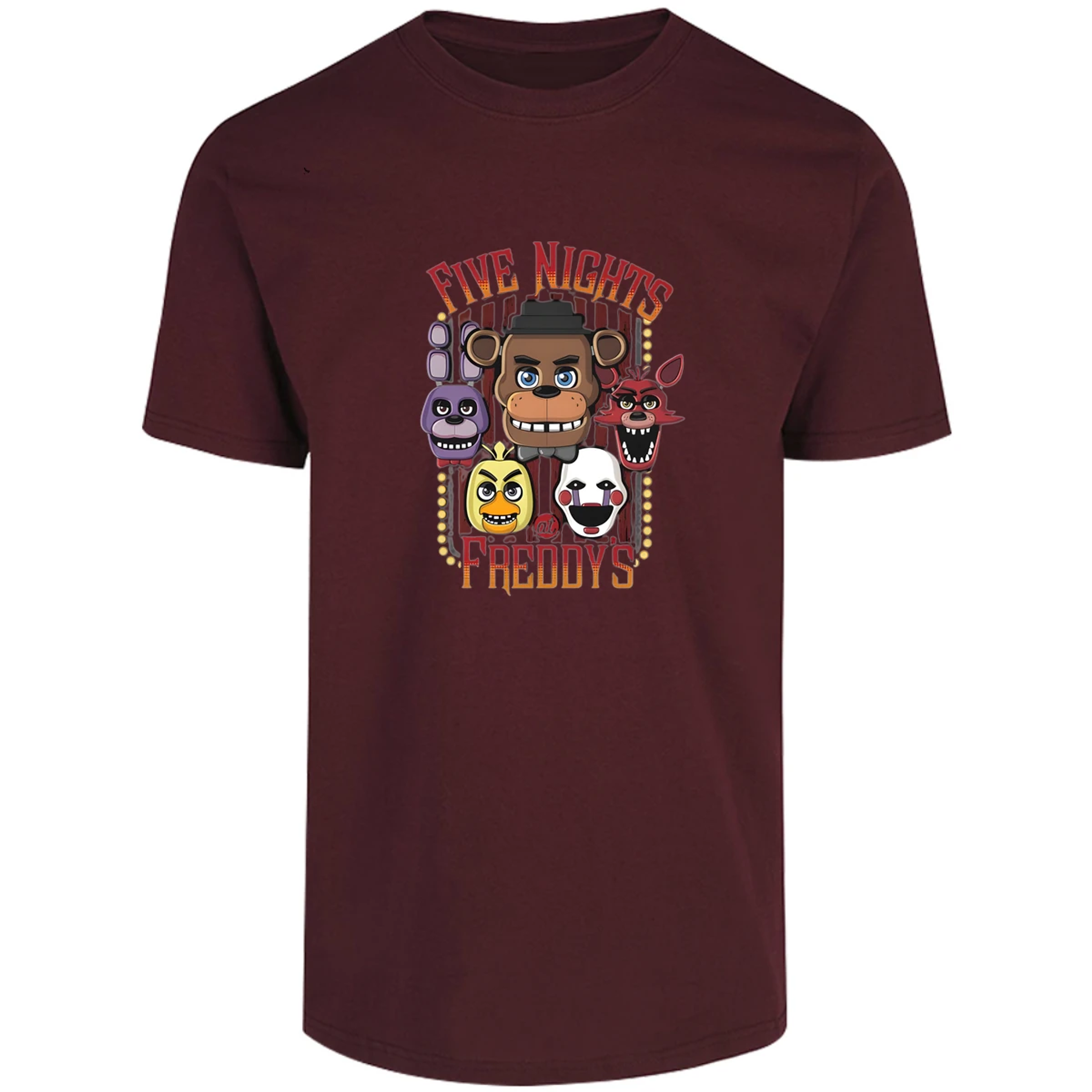 Playera Five Nights At Freddys Five Nights Freddys Fnat 004 para Adulto 7