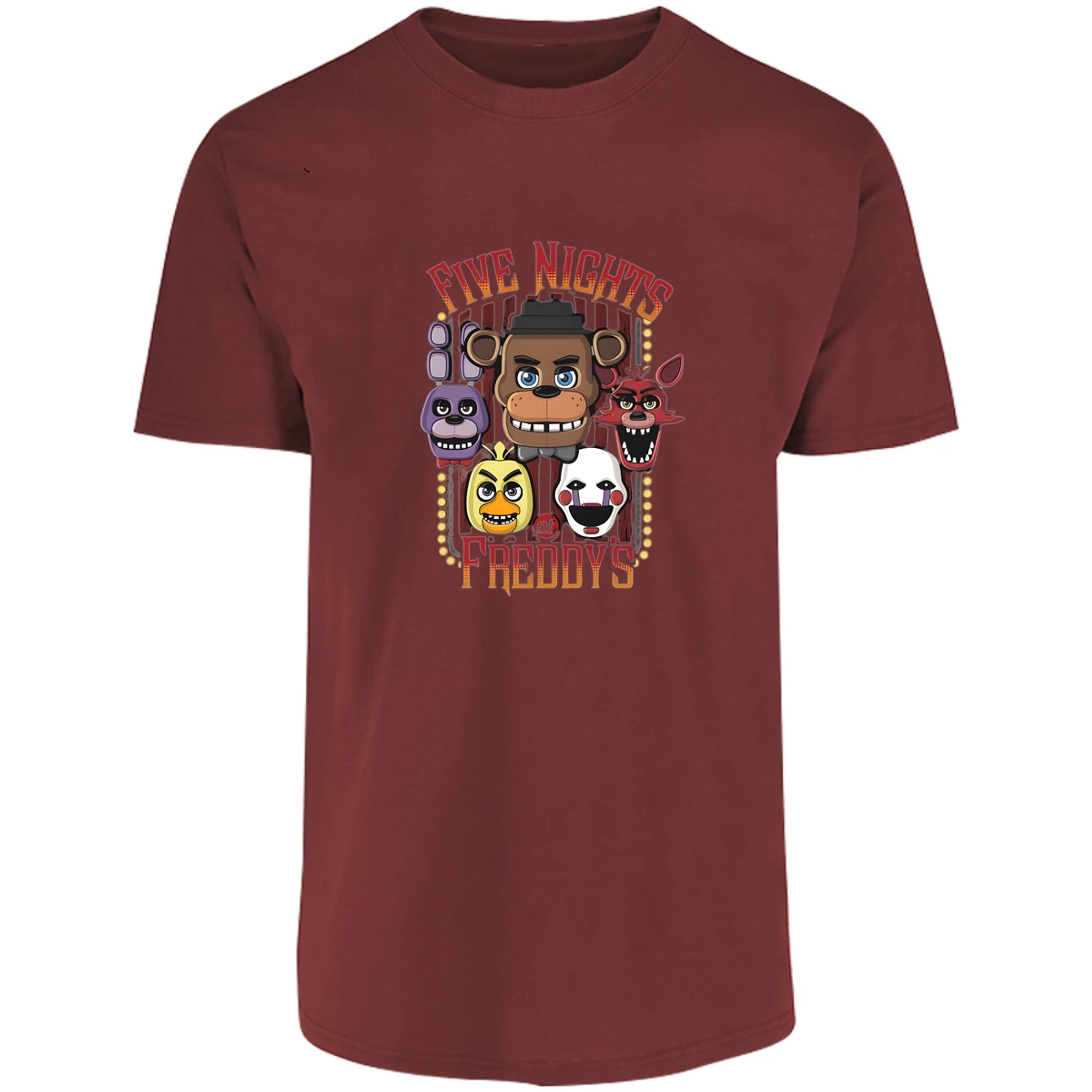 Playera Five Nights At Freddys Five Nights Freddys Fnat 004 para Adulto 14