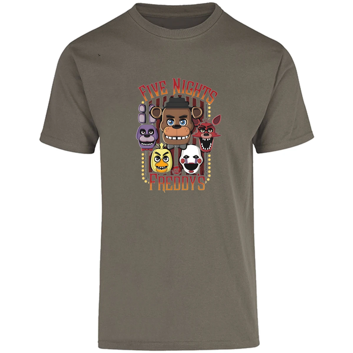 Playera Five Nights At Freddys Five Nights Freddys Fnat 004 para Adulto 31