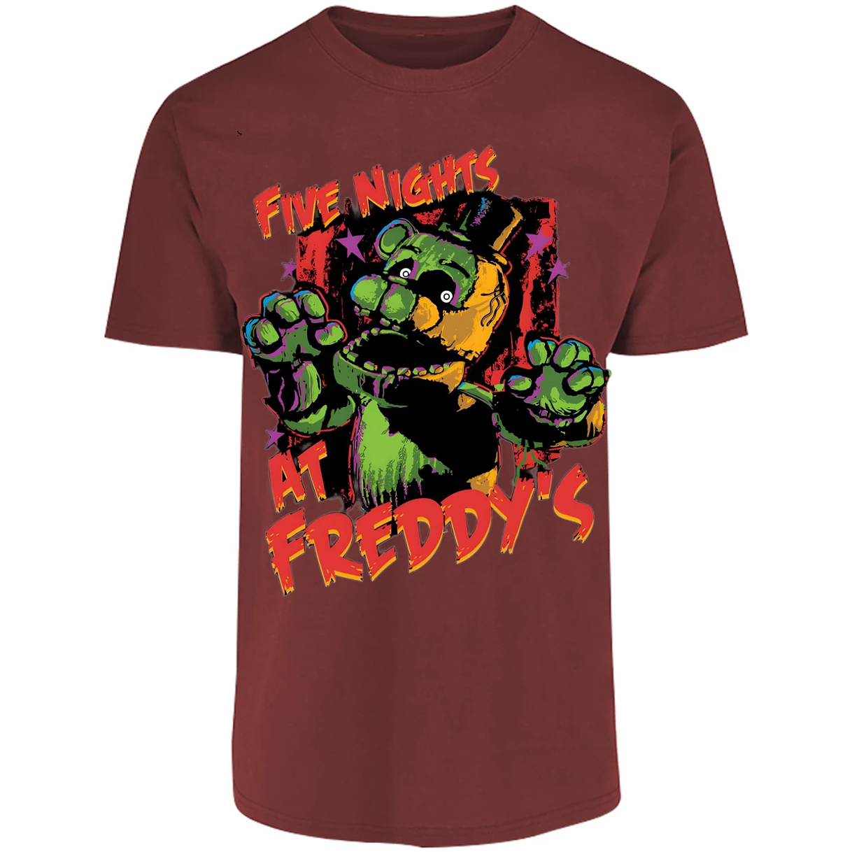 Playera Five Nights At Freddys Five Nights Fnat 005 para Adulto 2