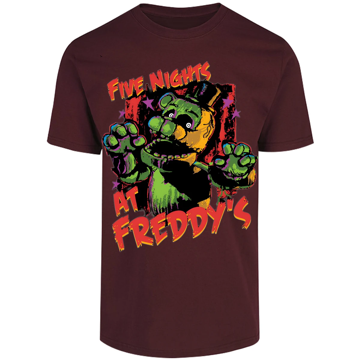 Playera Five Nights At Freddys Five Nights Fnat 005 para Adulto 28
