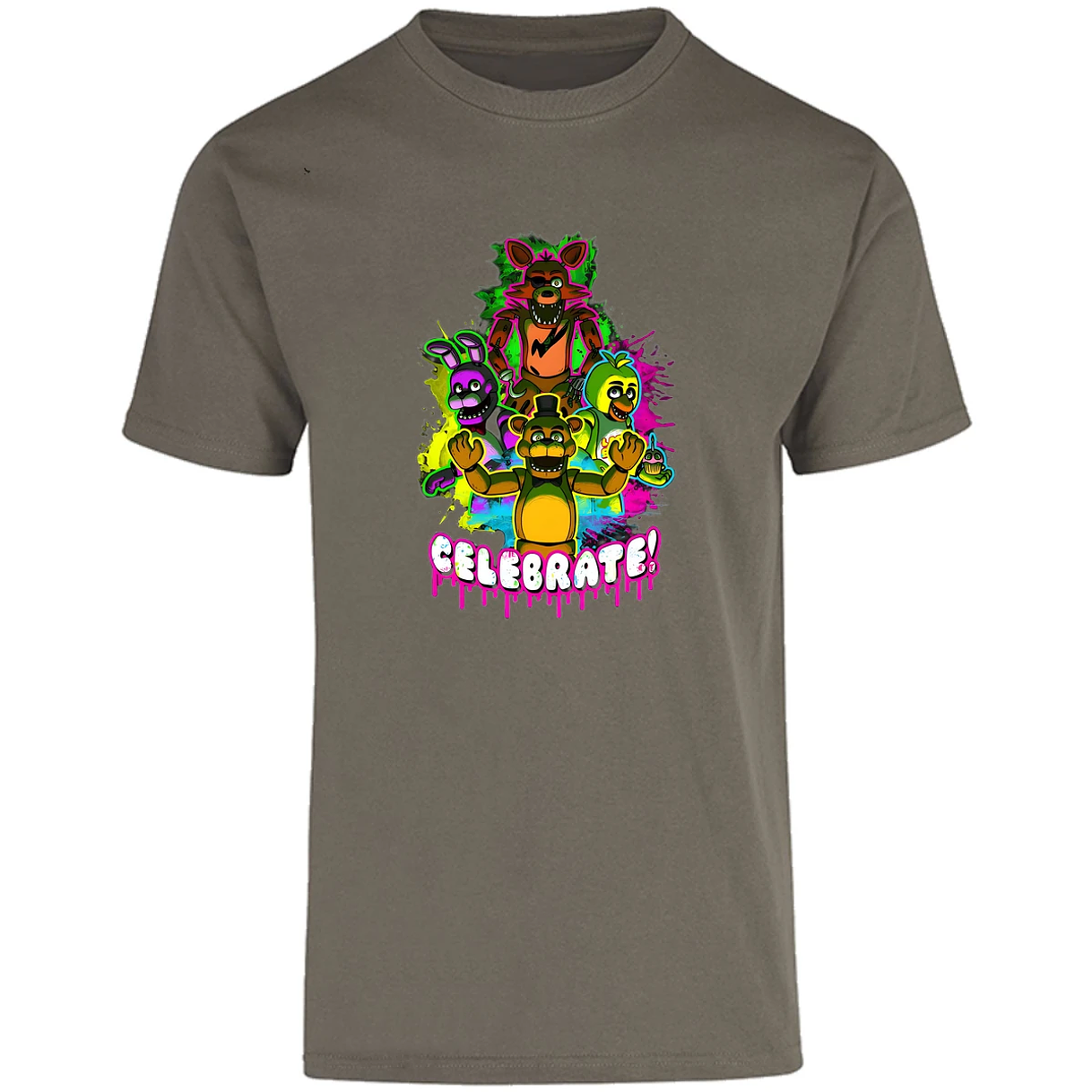 Playera Five Nights At Freddys Five Nights Freddys Fnat 002 para Adulto 10