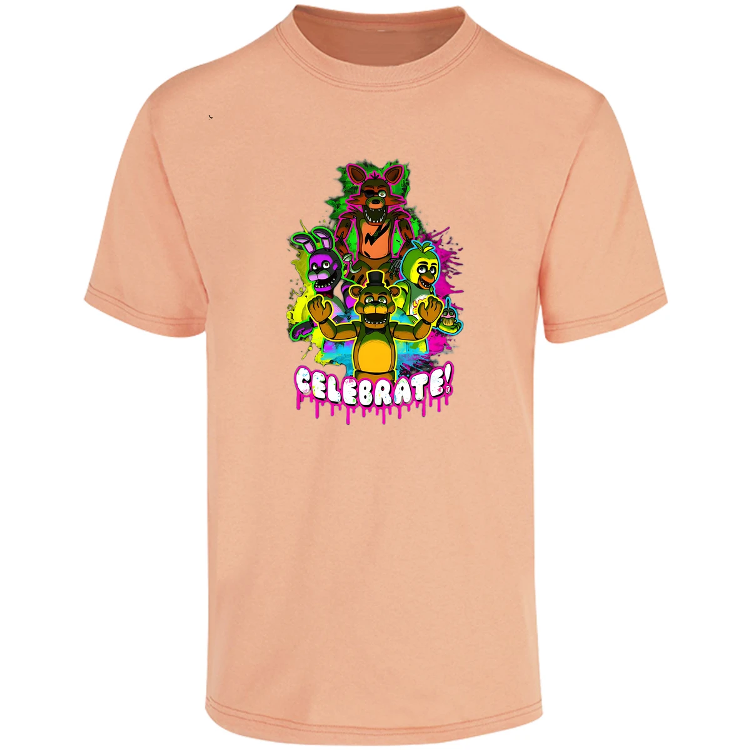 Playera Five Nights At Freddys Five Nights Freddys Fnat 002 para Adulto 16