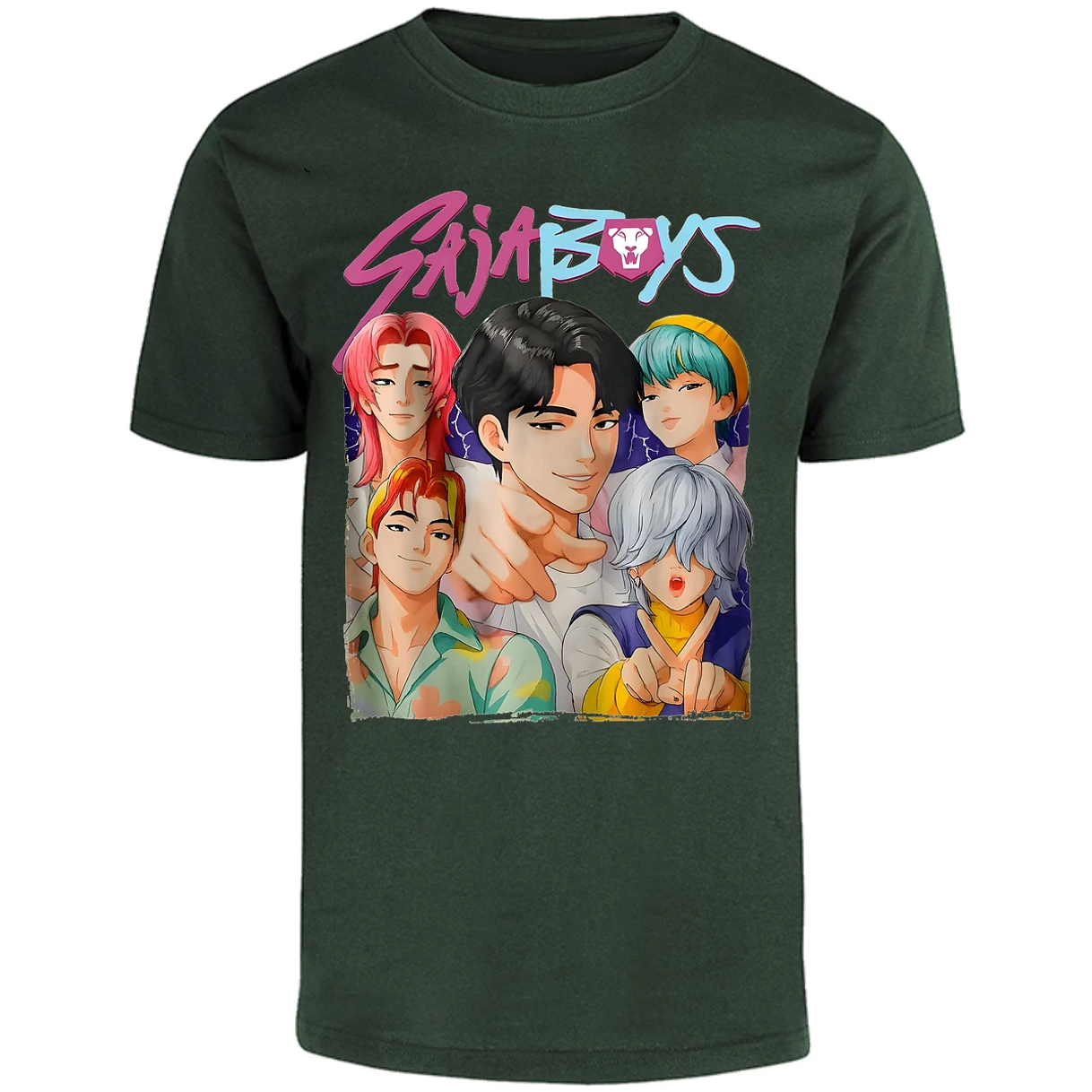 Playera Demon Hunters Saja Boys 025 para Adulto 7