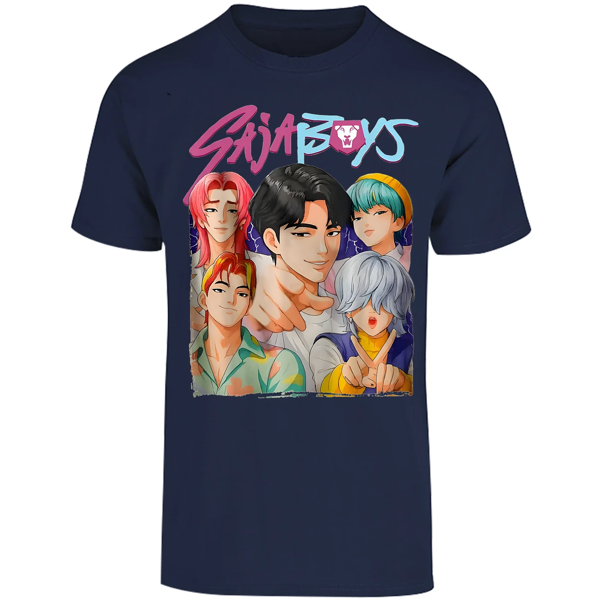 Playera Demon Hunters Saja Boys 025 para Adulto 8