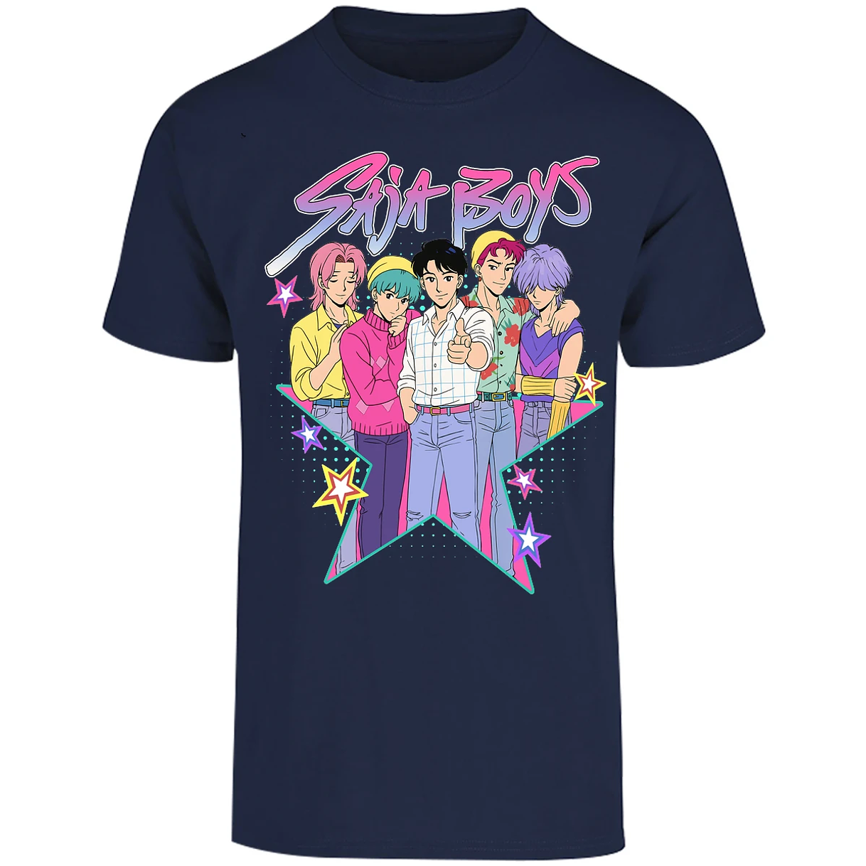 Playera Demon Hunters Saja Boys 016 para Adulto 13