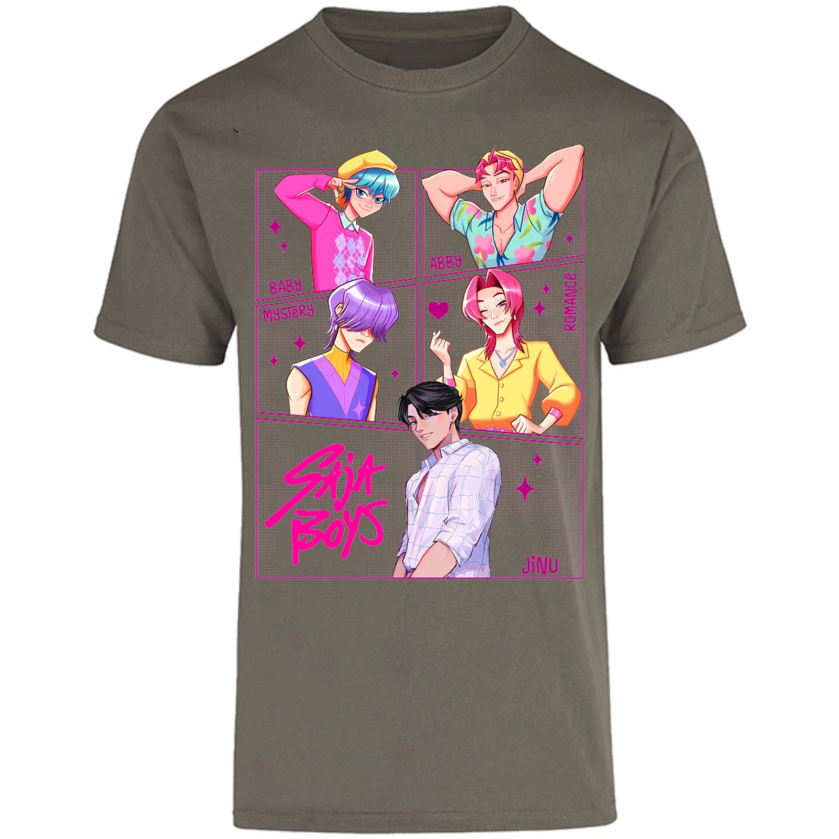 Playera Demon Hunters Saja Boys 020 para Adulto 7