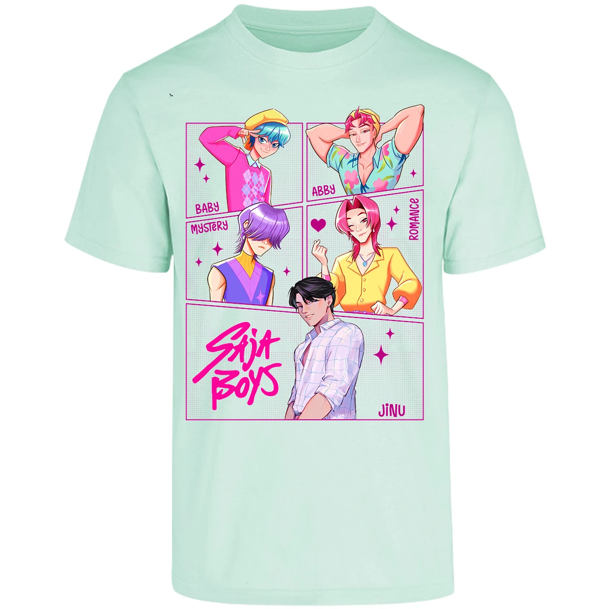 Playera Demon Hunters Saja Boys 020 para Adulto 11