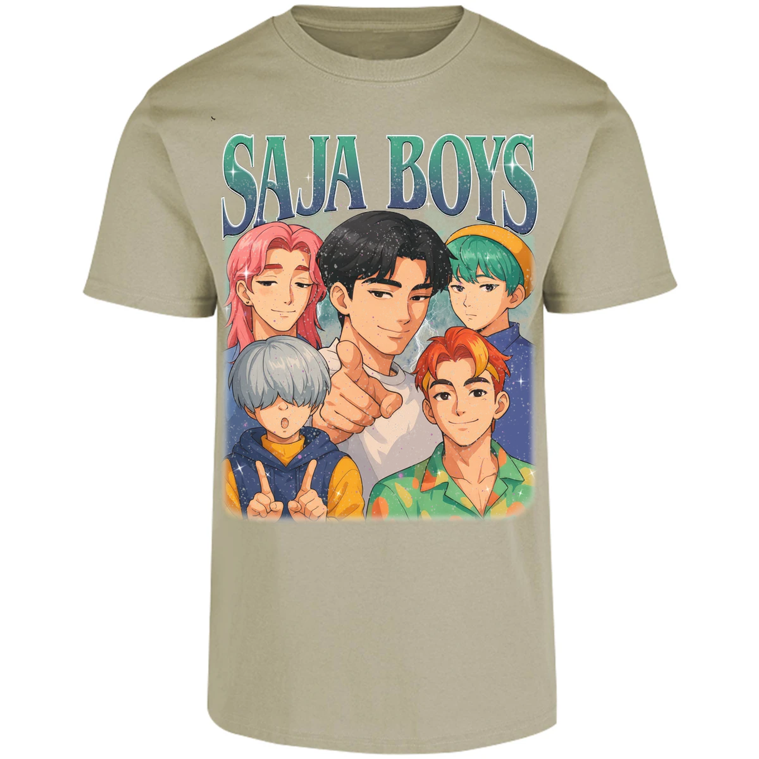 Playera Demon Hunters Saja Boys 014 para Adulto 2