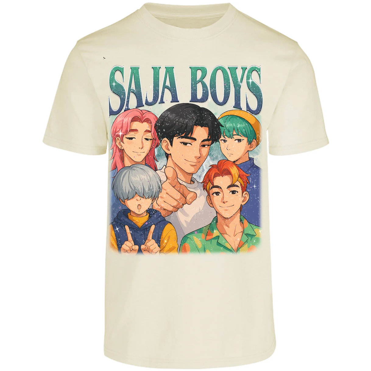 Playera Demon Hunters Saja Boys 014 para Adulto 9