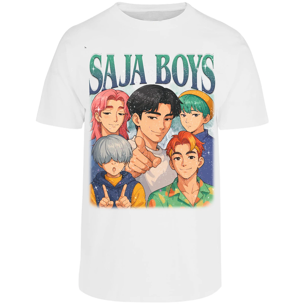 Playera Demon Hunters Saja Boys 014 para Adulto 10