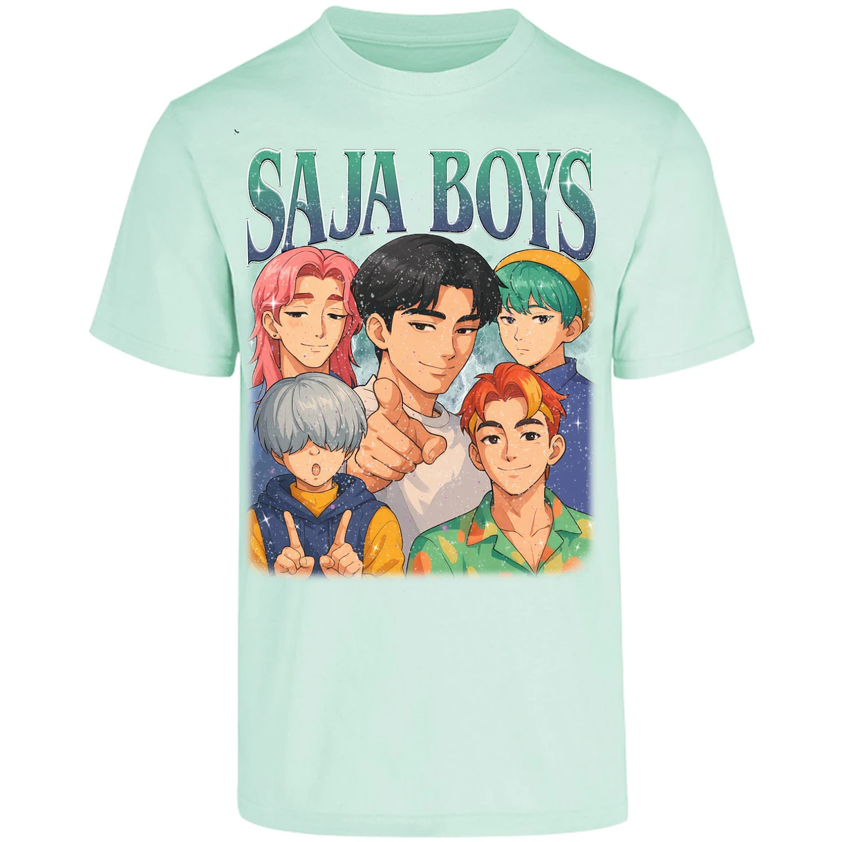Playera Demon Hunters Saja Boys 014 para Adulto 11