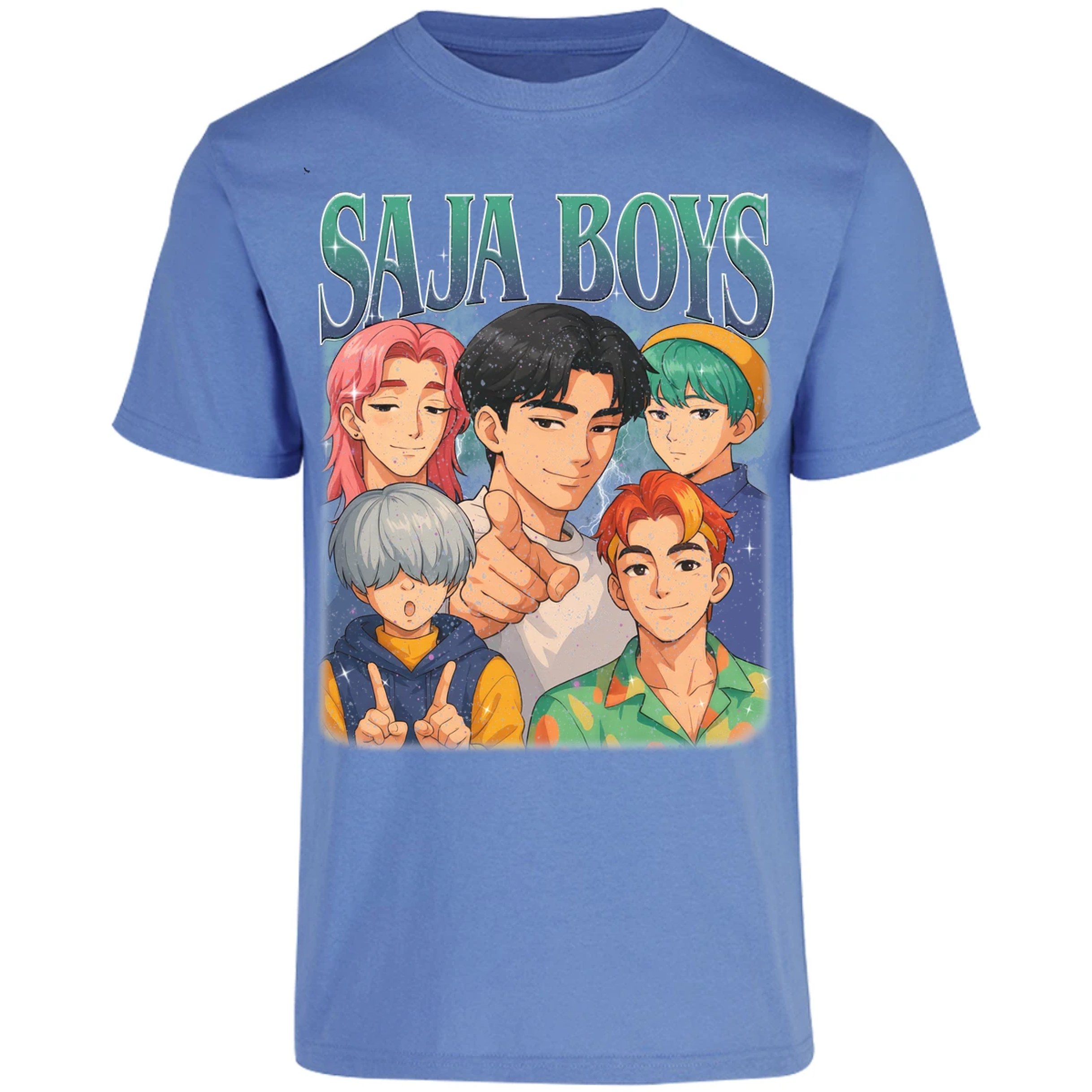 Playera Demon Hunters Saja Boys 014 para Adulto 13