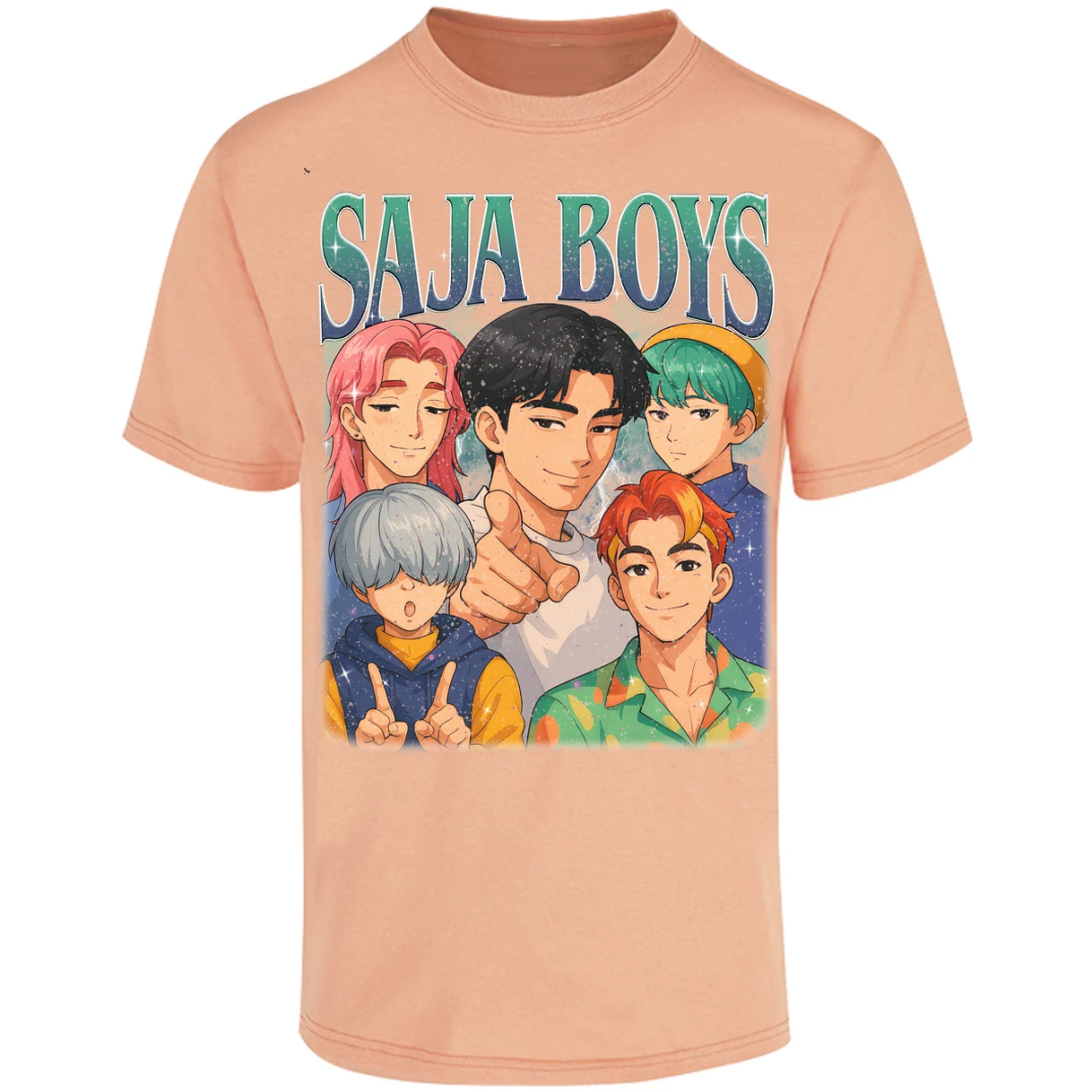 Playera Demon Hunters Saja Boys 014 para Adulto 15