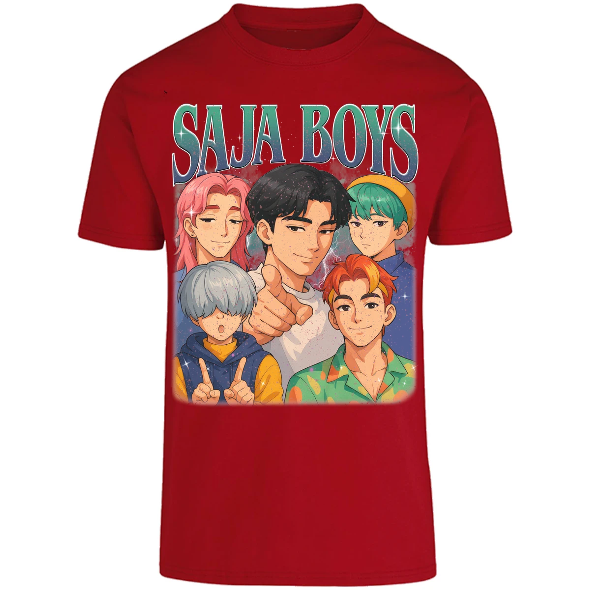 Playera Demon Hunters Saja Boys 014 para Adulto 16