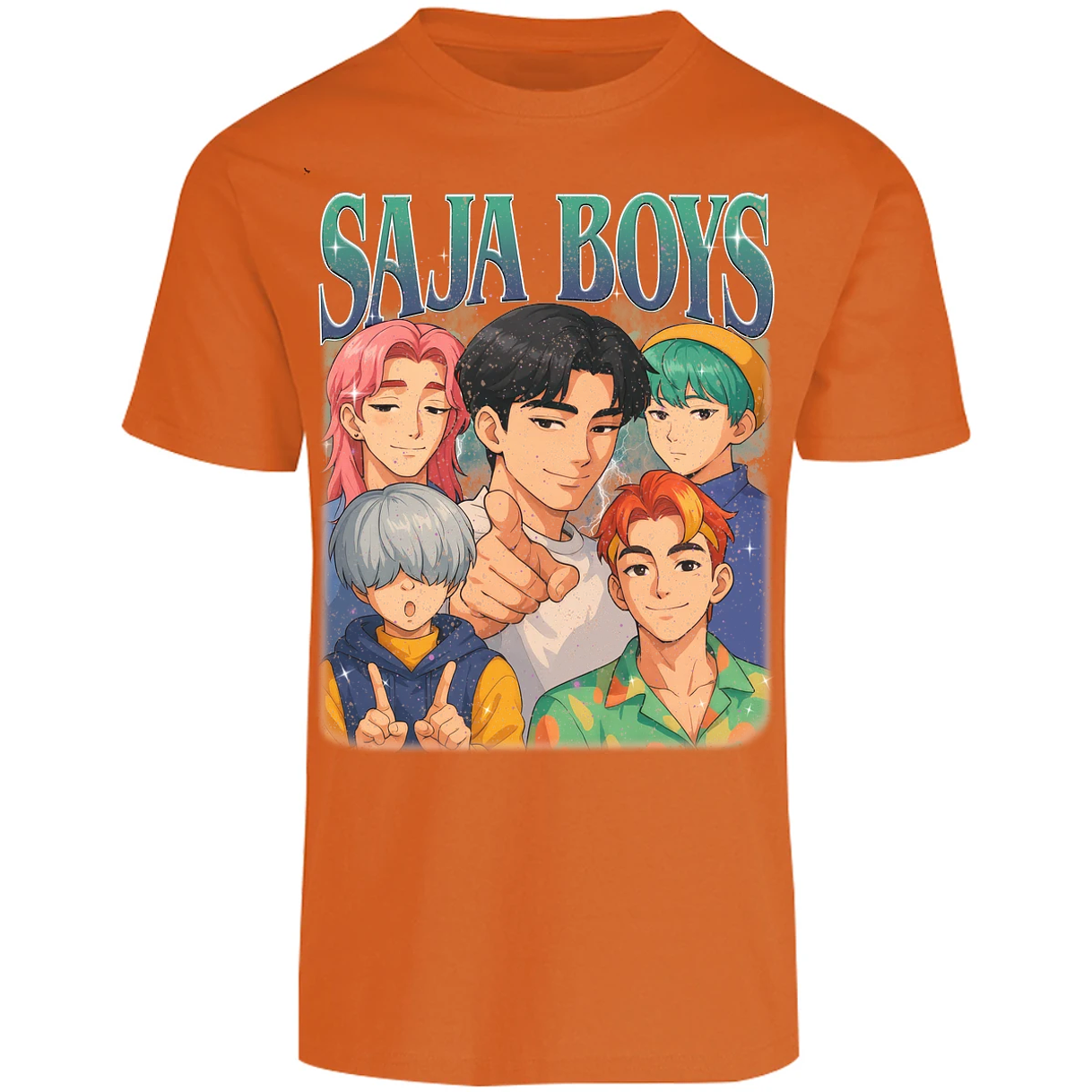 Playera Demon Hunters Saja Boys 014 para Adulto 20