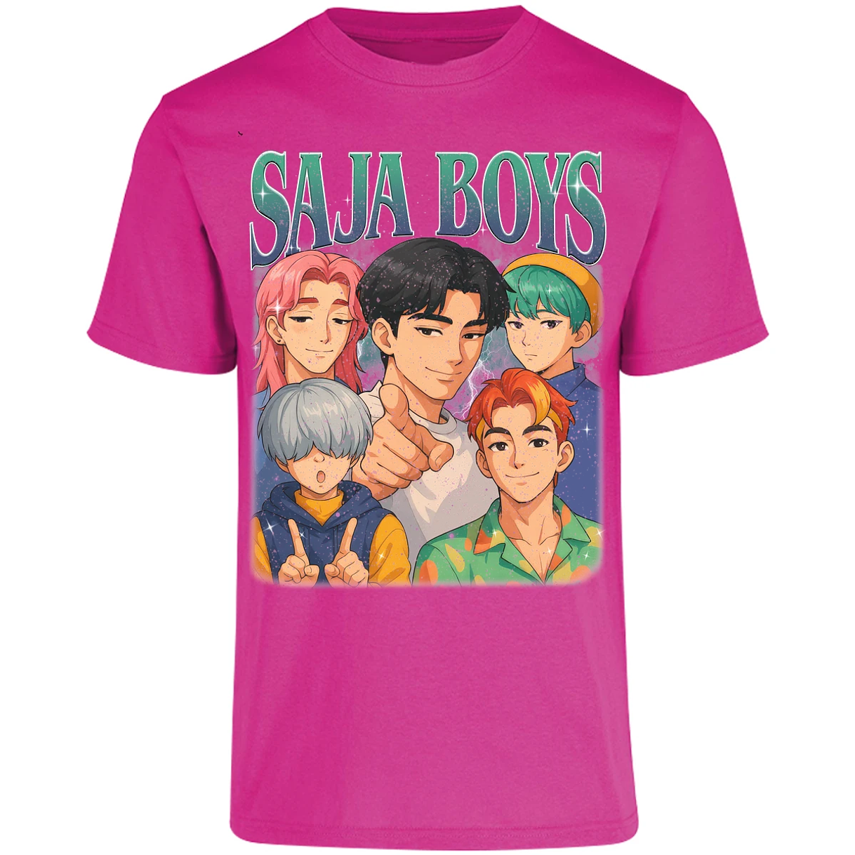 Playera Demon Hunters Saja Boys 014 para Adulto 25